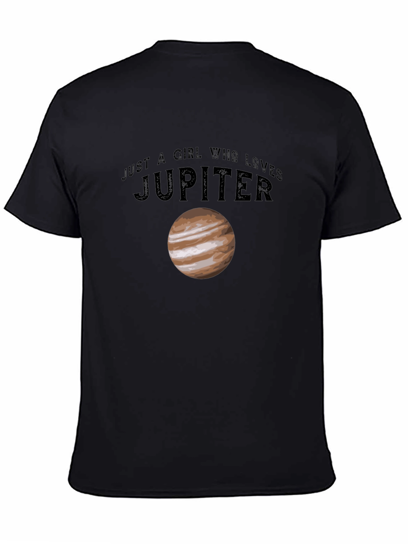 Just A Girl Who Loves Jupiter Graphic Tee