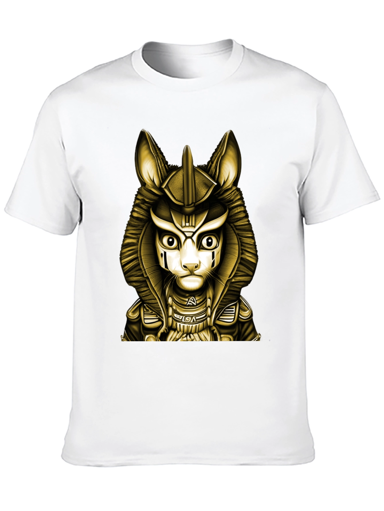 Egyptian Cat God T-Shirt - Anubis Style