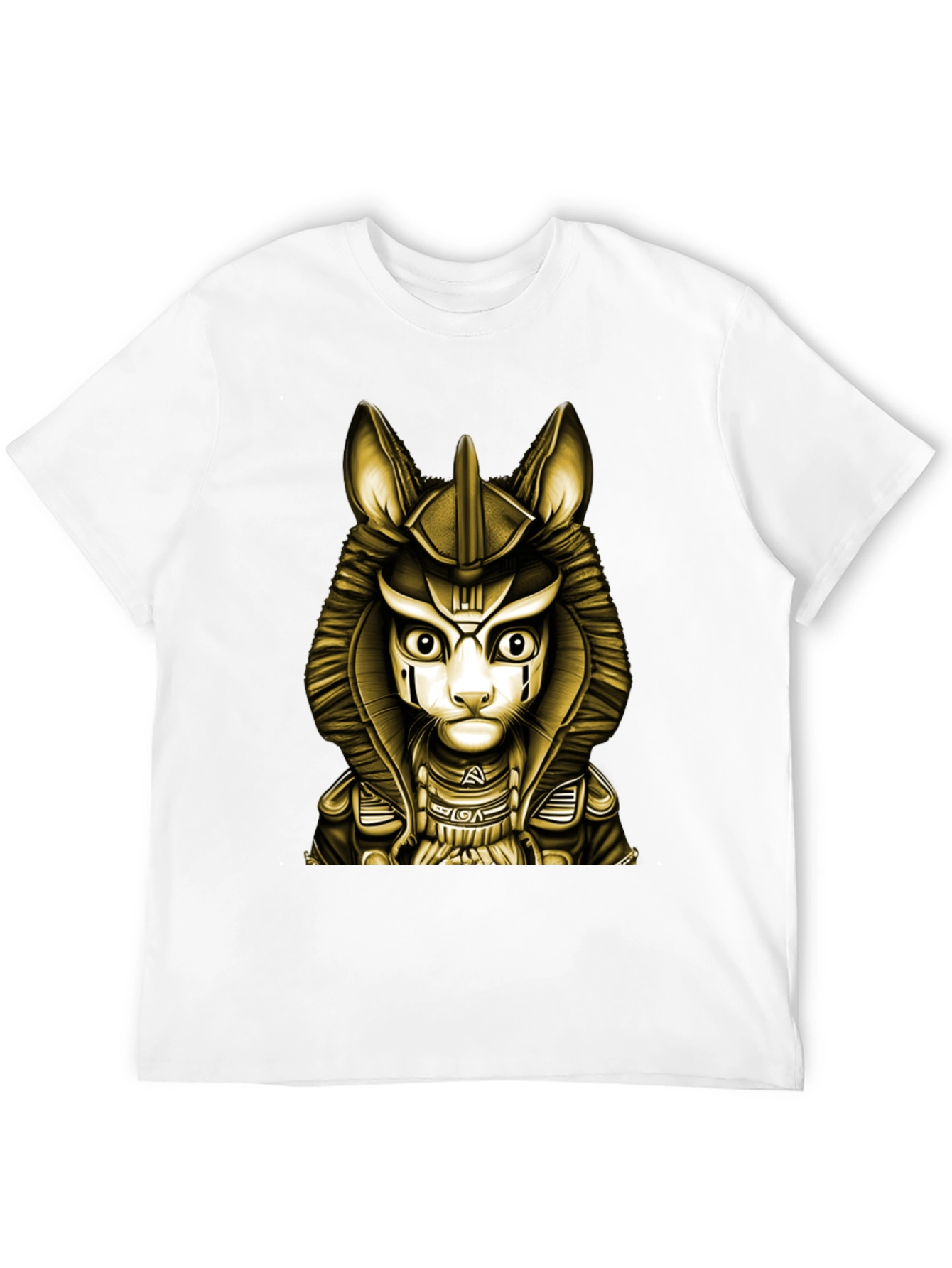 Egyptian Cat God T-Shirt - Anubis Style