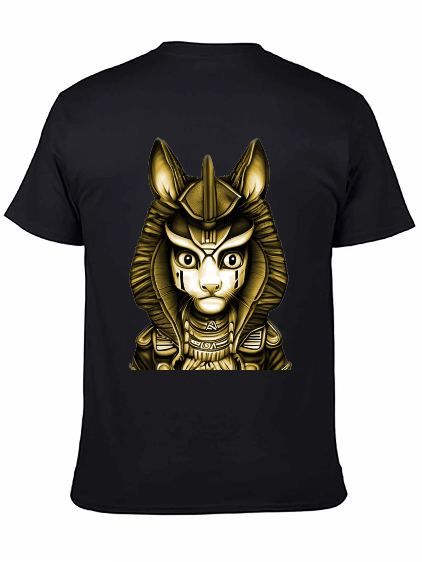 Egyptian Cat God T-Shirt - Anubis Style