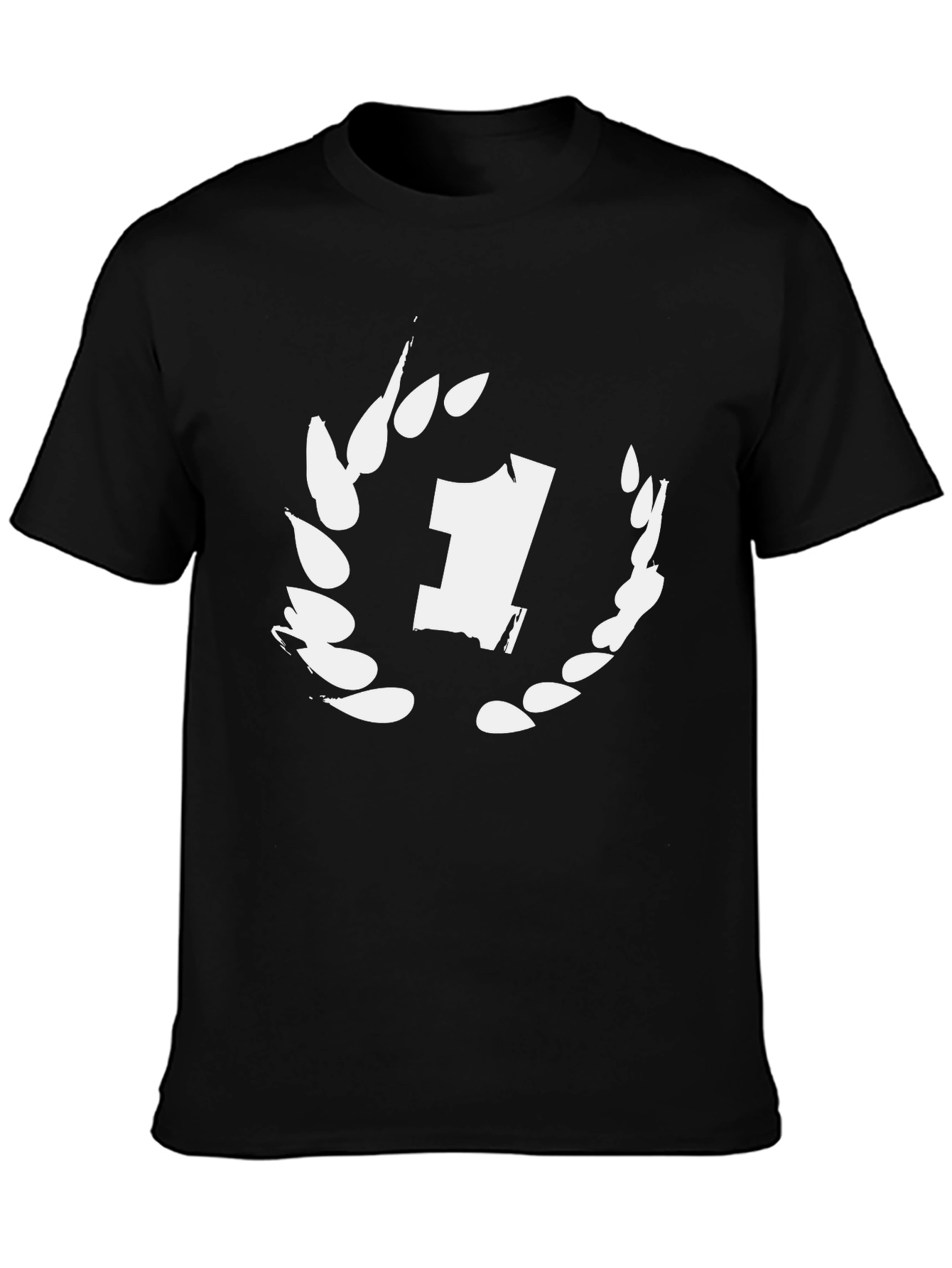 Number One T-Shirt - Black Graphic Tee