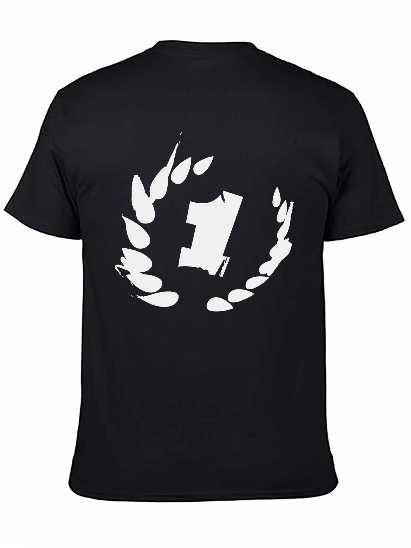 Number One T-Shirt - Black Graphic Tee