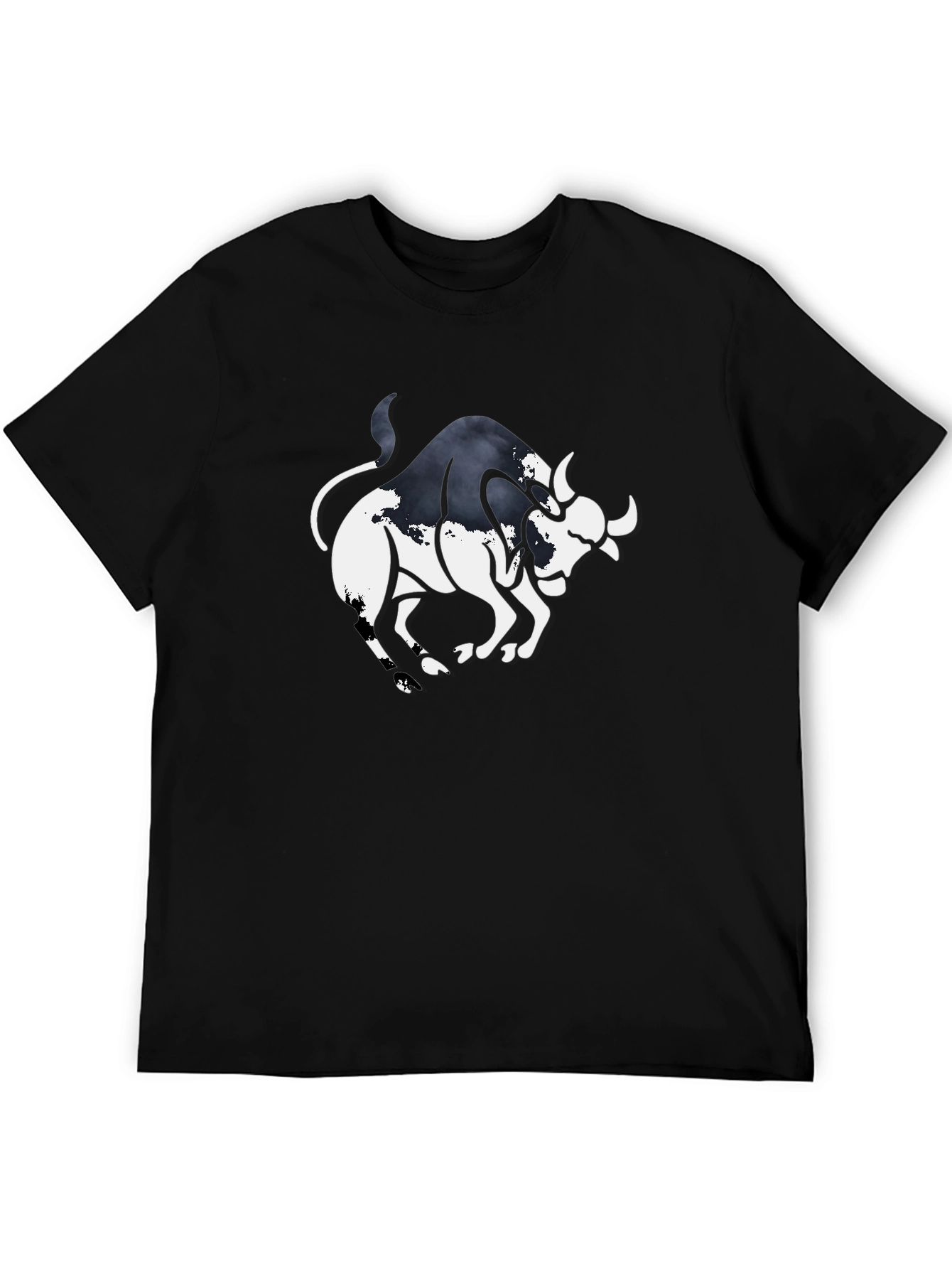 Black Bull Graphic Tee - Bold & Stylish