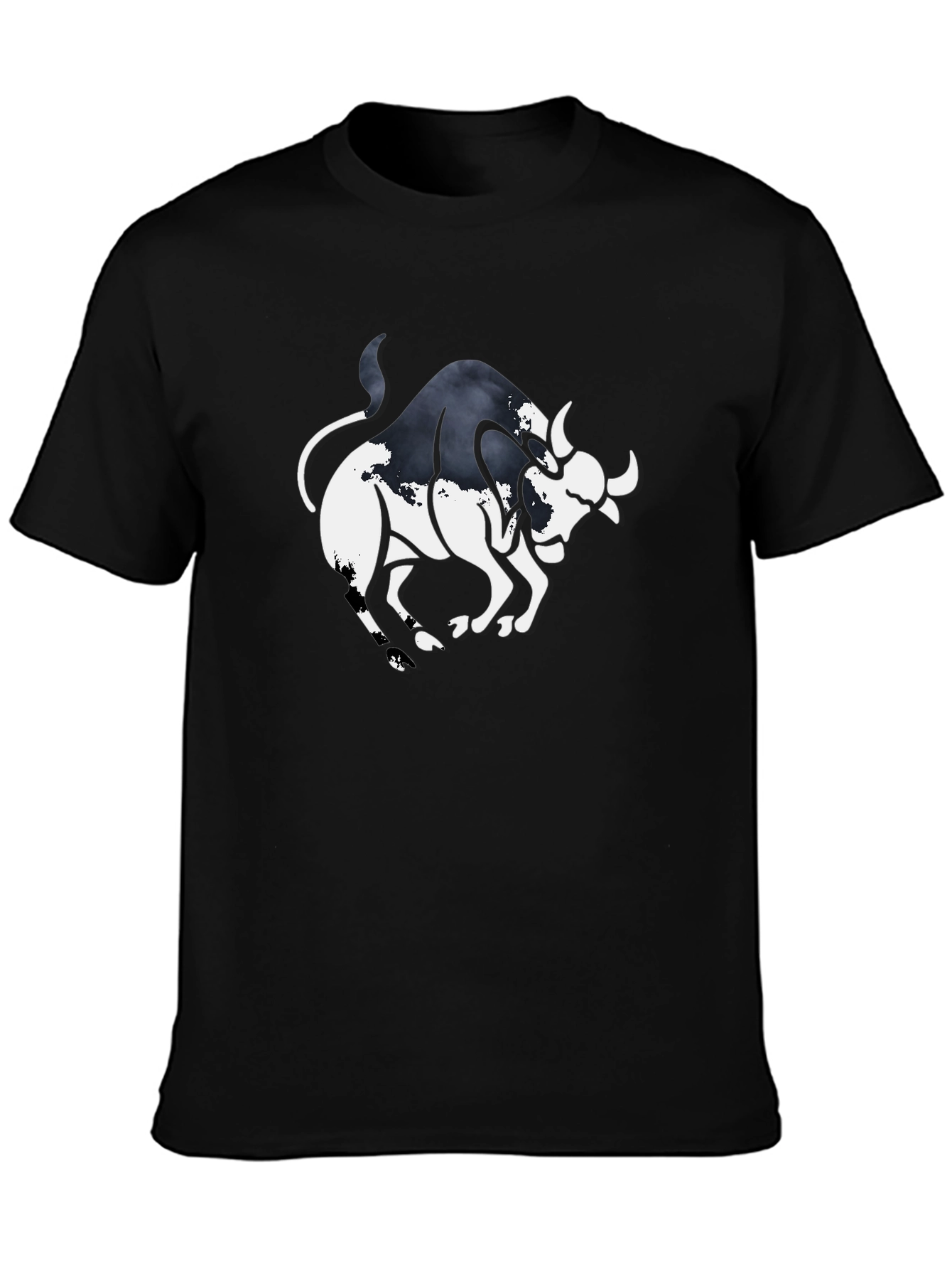 Black Bull Graphic Tee - Bold & Stylish
