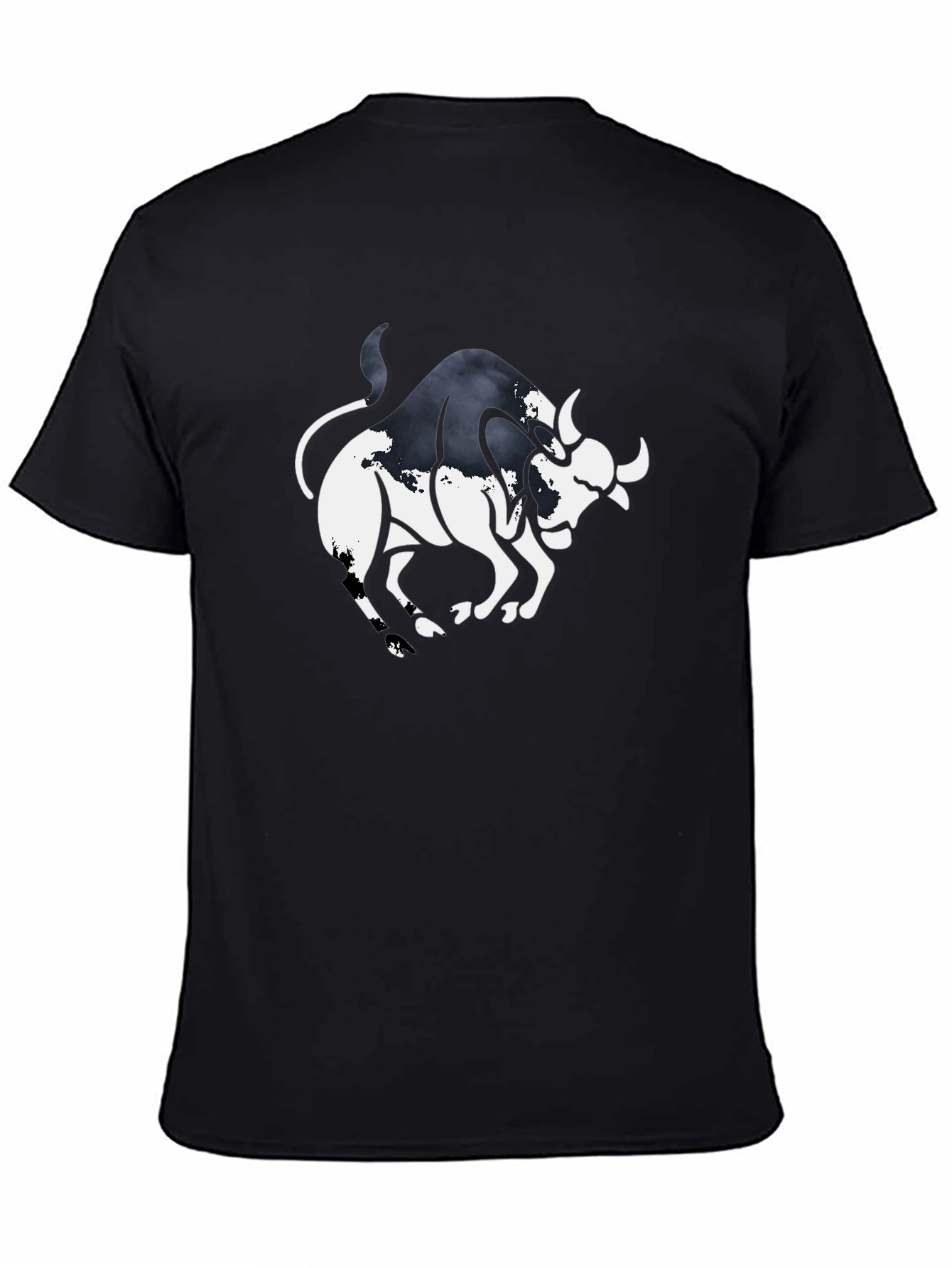 Black Bull Graphic Tee - Bold & Stylish