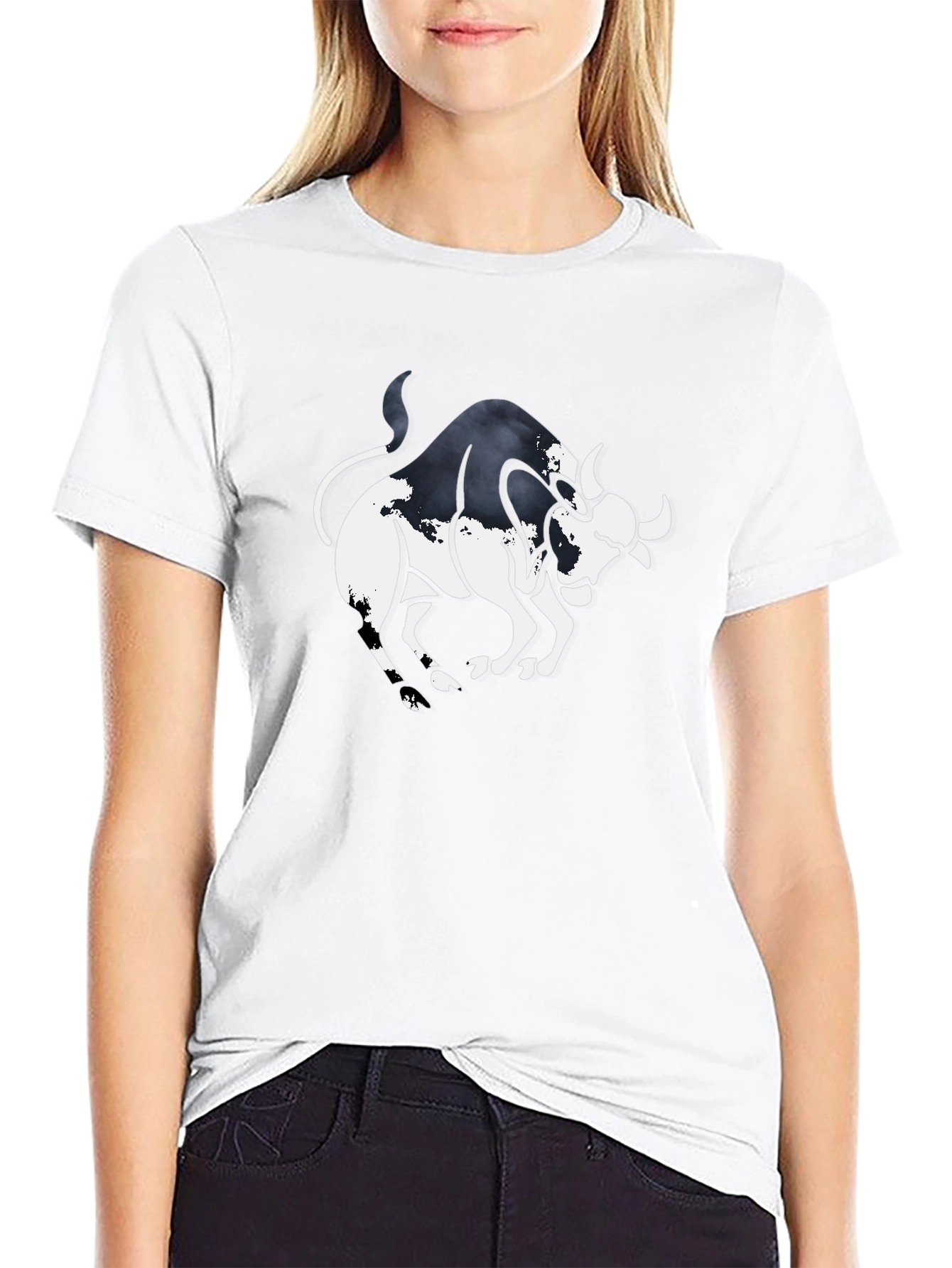 Black Bull Graphic Tee - Bold & Stylish