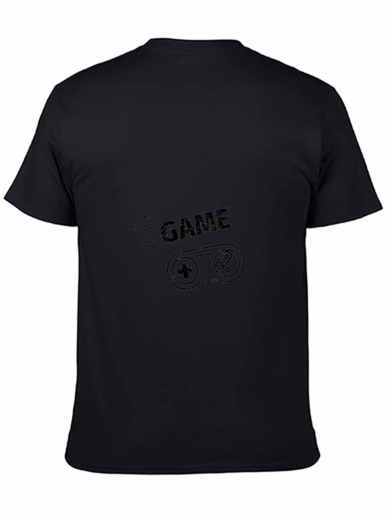 Gamer T-Shirt - Black Graphic Tee