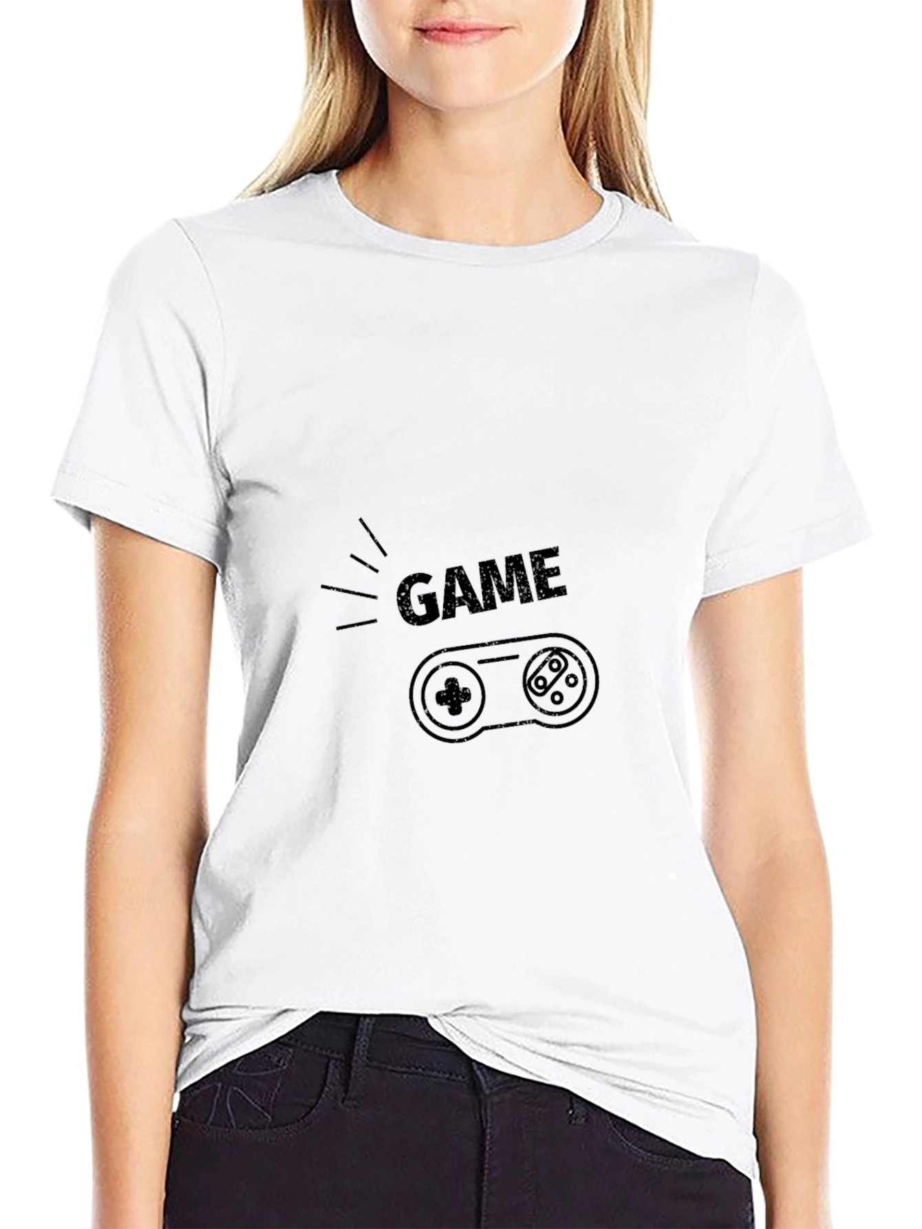 Gamer T-Shirt - Black Graphic Tee