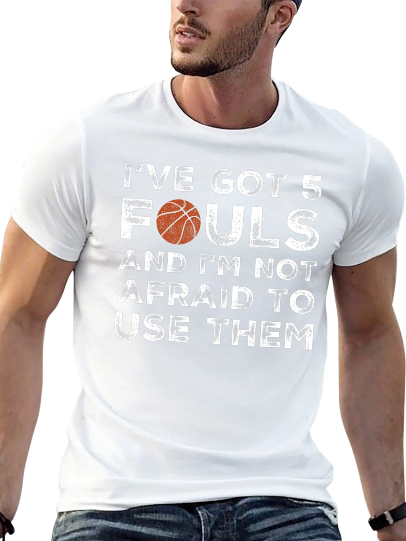 Basketball Fouls Graphic T-Shirt