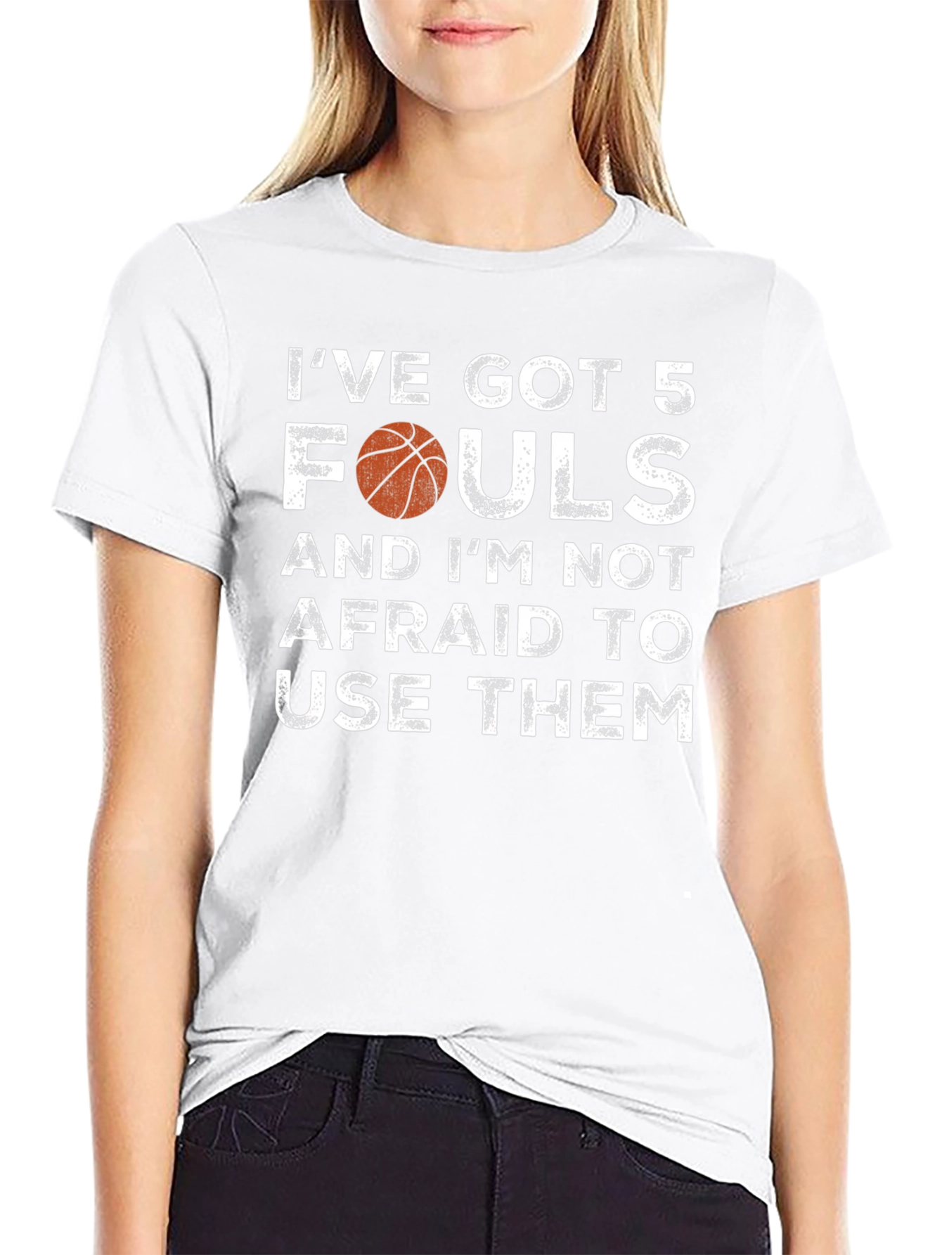 Basketball Fouls Graphic T-Shirt