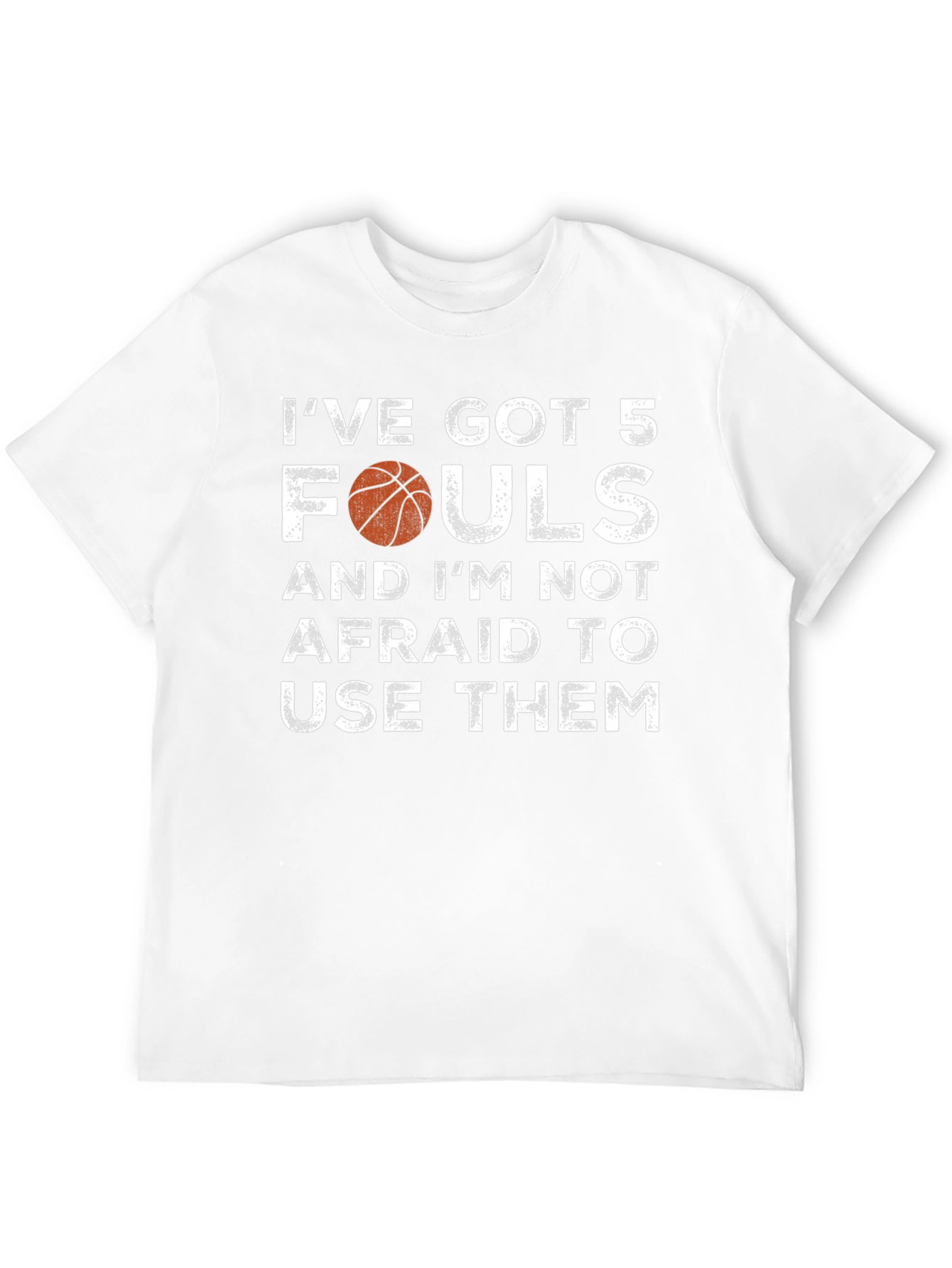 Basketball Fouls Graphic T-Shirt