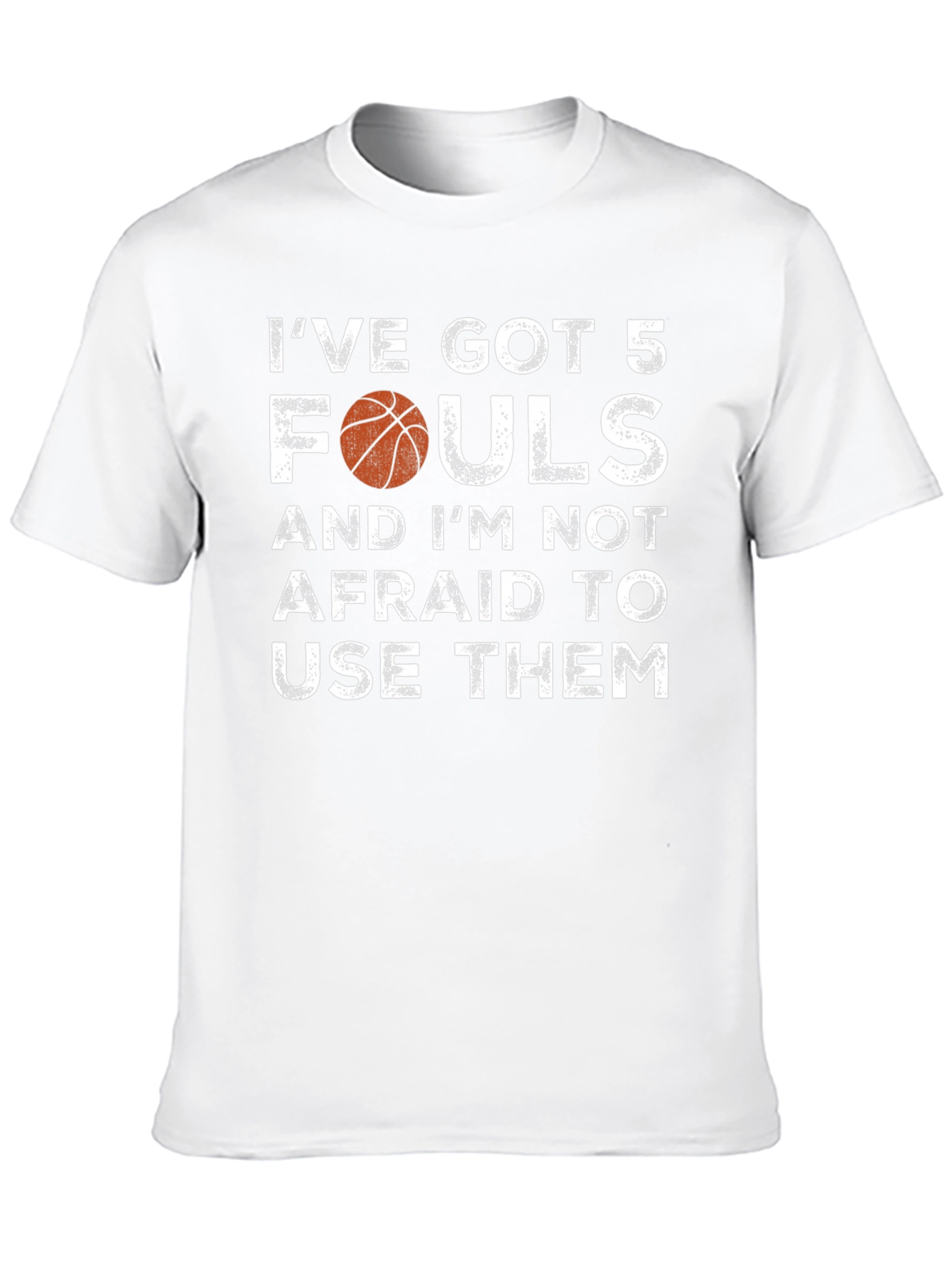 Basketball Fouls Graphic T-Shirt