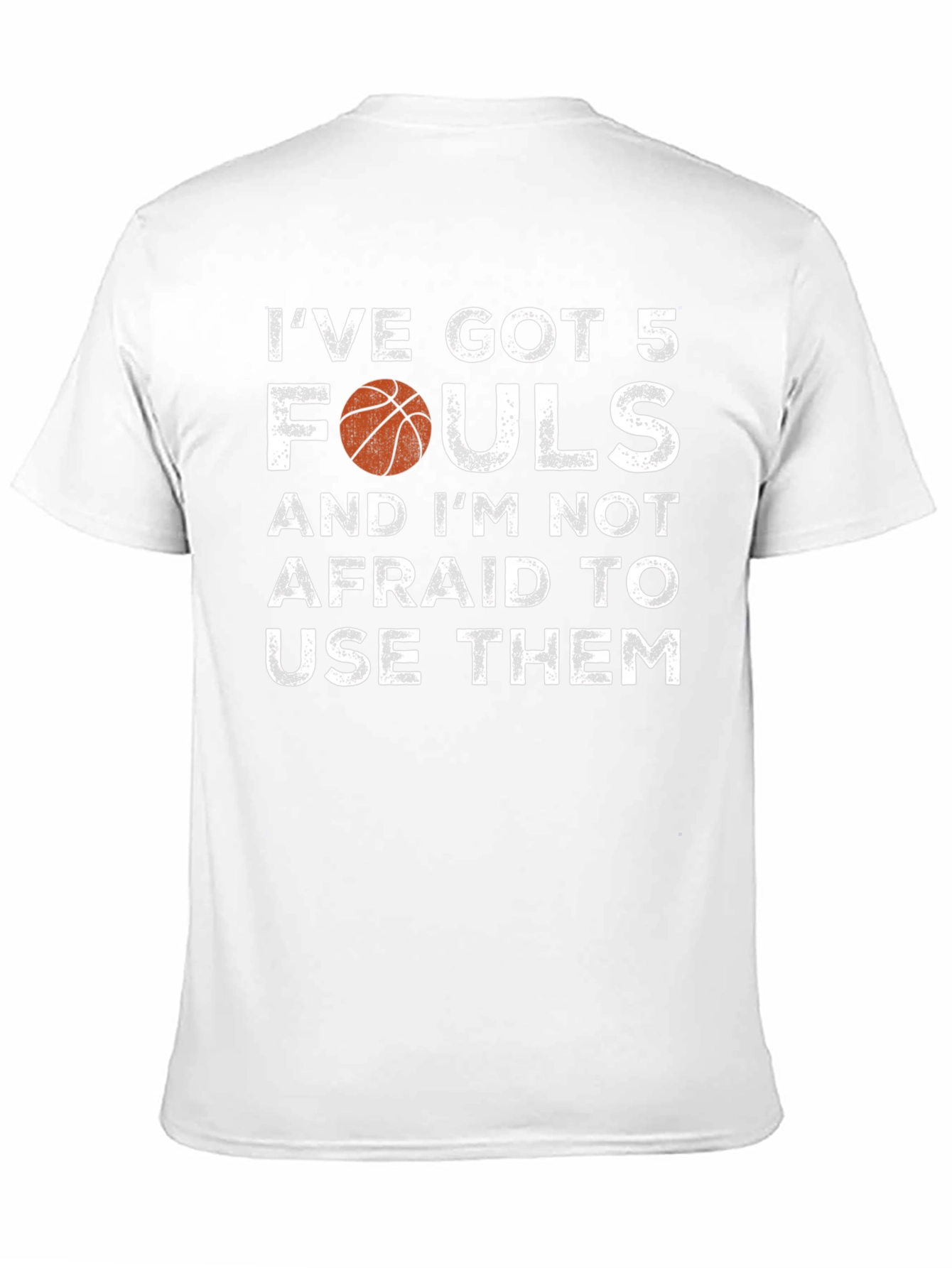 Basketball Fouls Graphic T-Shirt