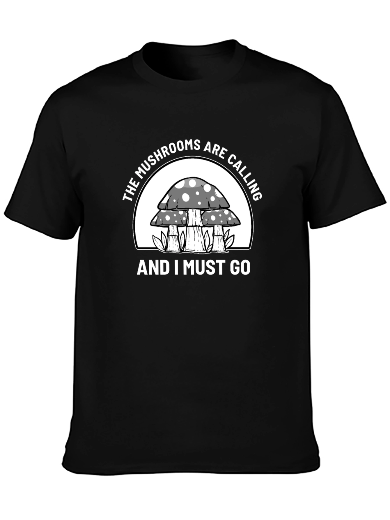 Mushroom Calling T-Shirt - Nature Lover Tee