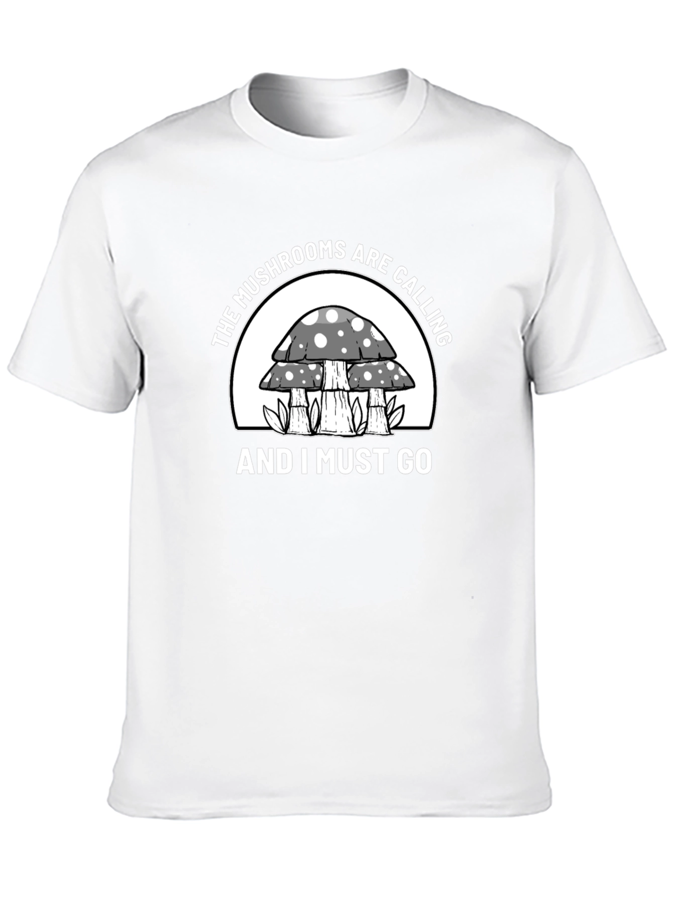 Mushroom Calling T-Shirt - Nature Lover Tee