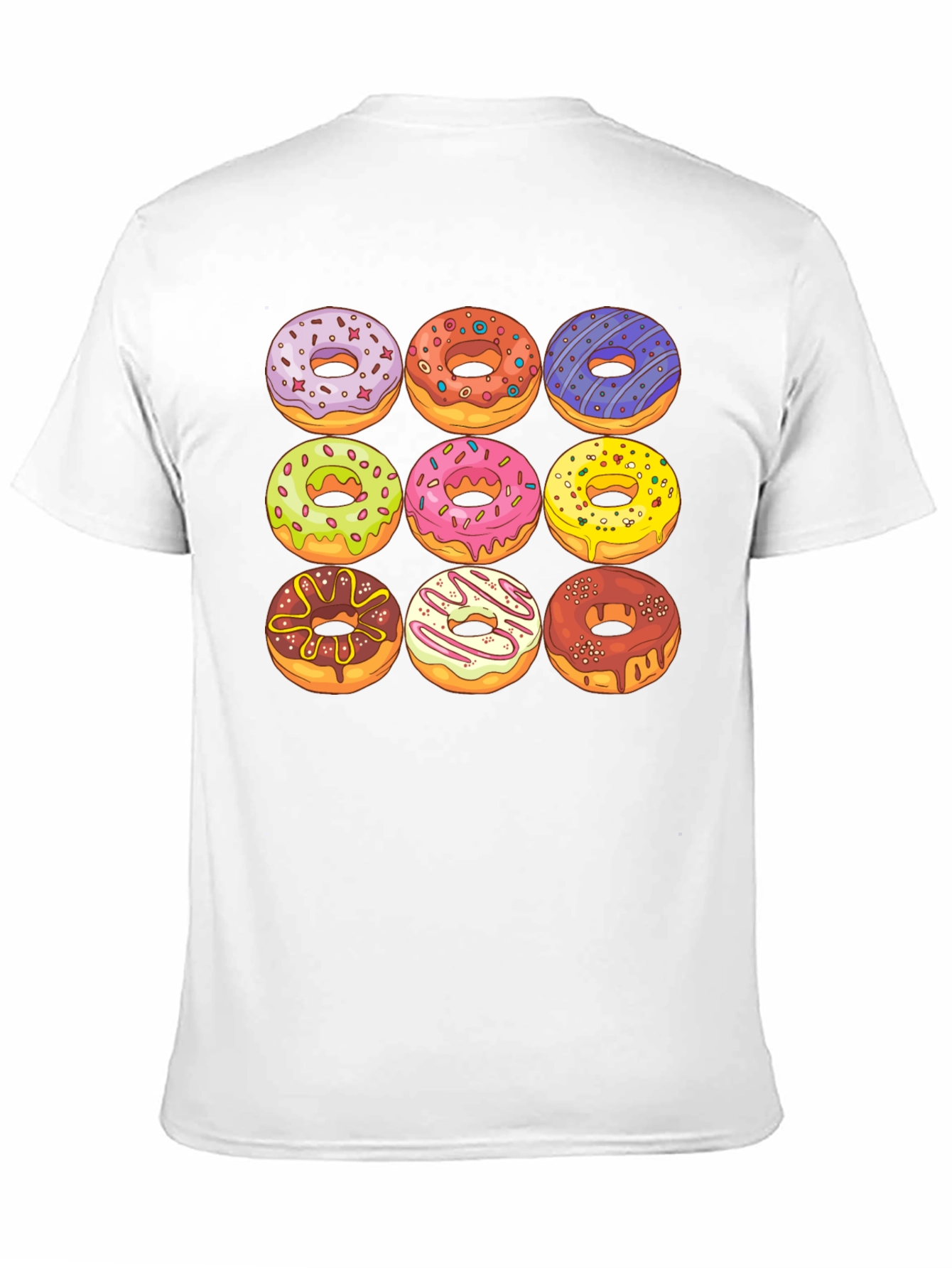 Donut Delight T-Shirt - Sweet Treat Design