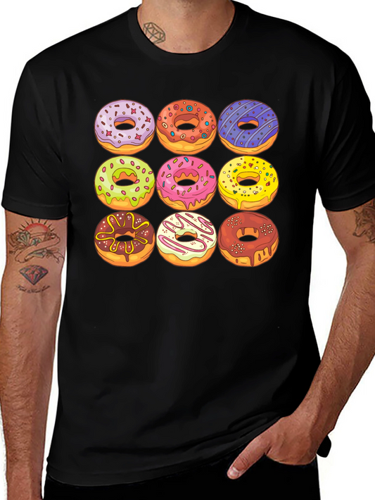 Donut Delight T-Shirt - Sweet Treat Design