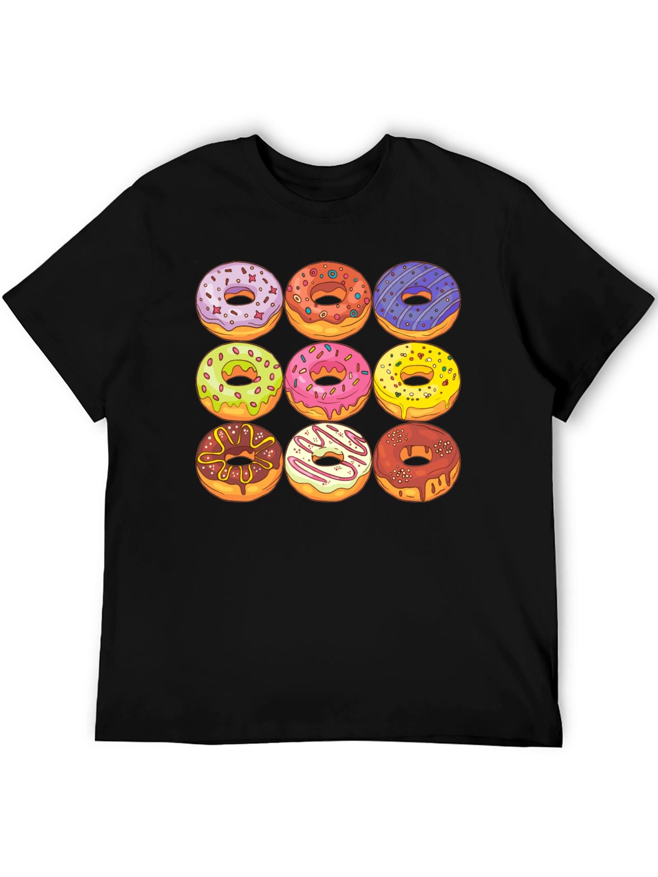 Donut Delight T-Shirt - Sweet Treat Design