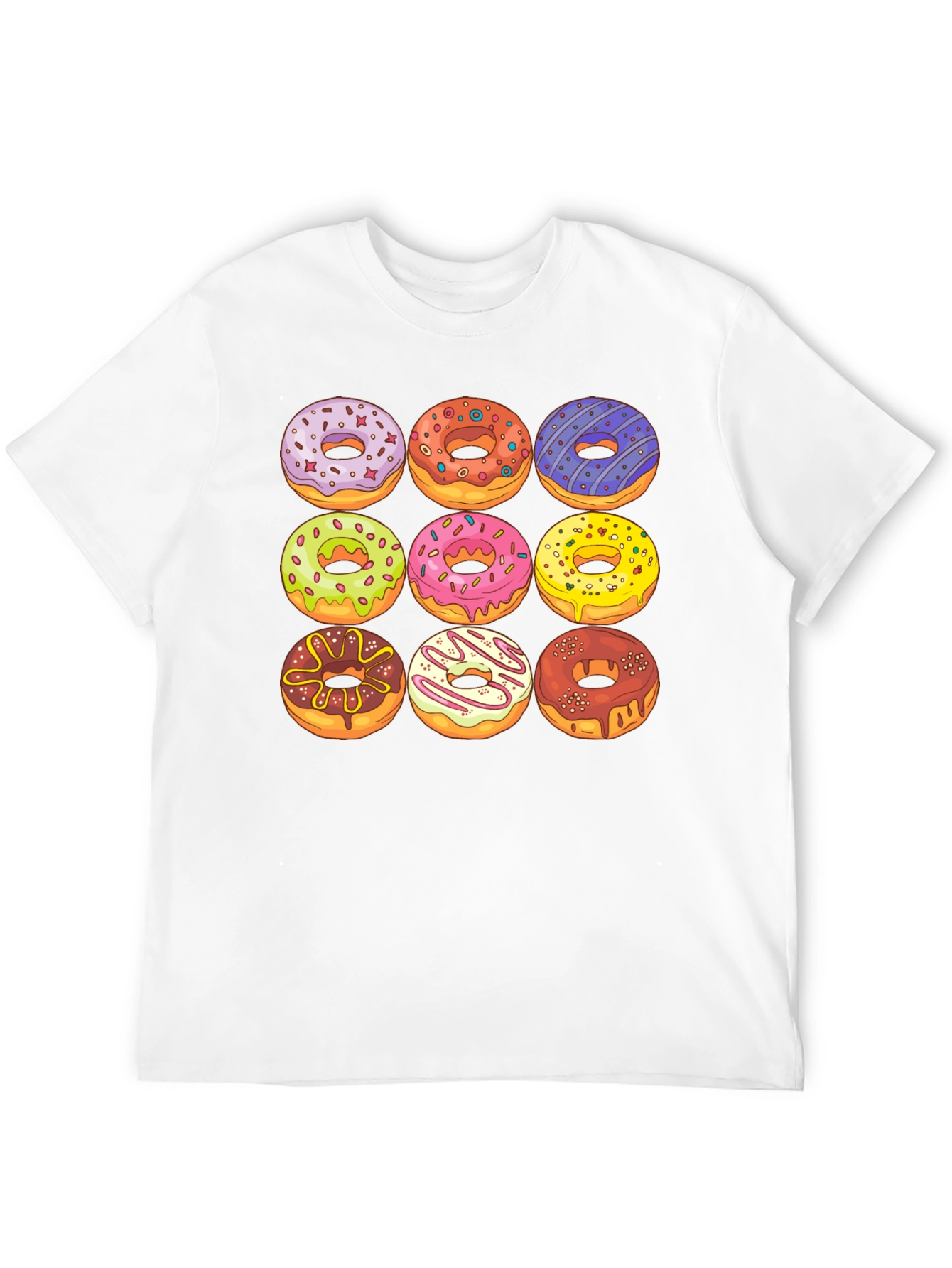 Donut Delight T-Shirt - Sweet Treat Design