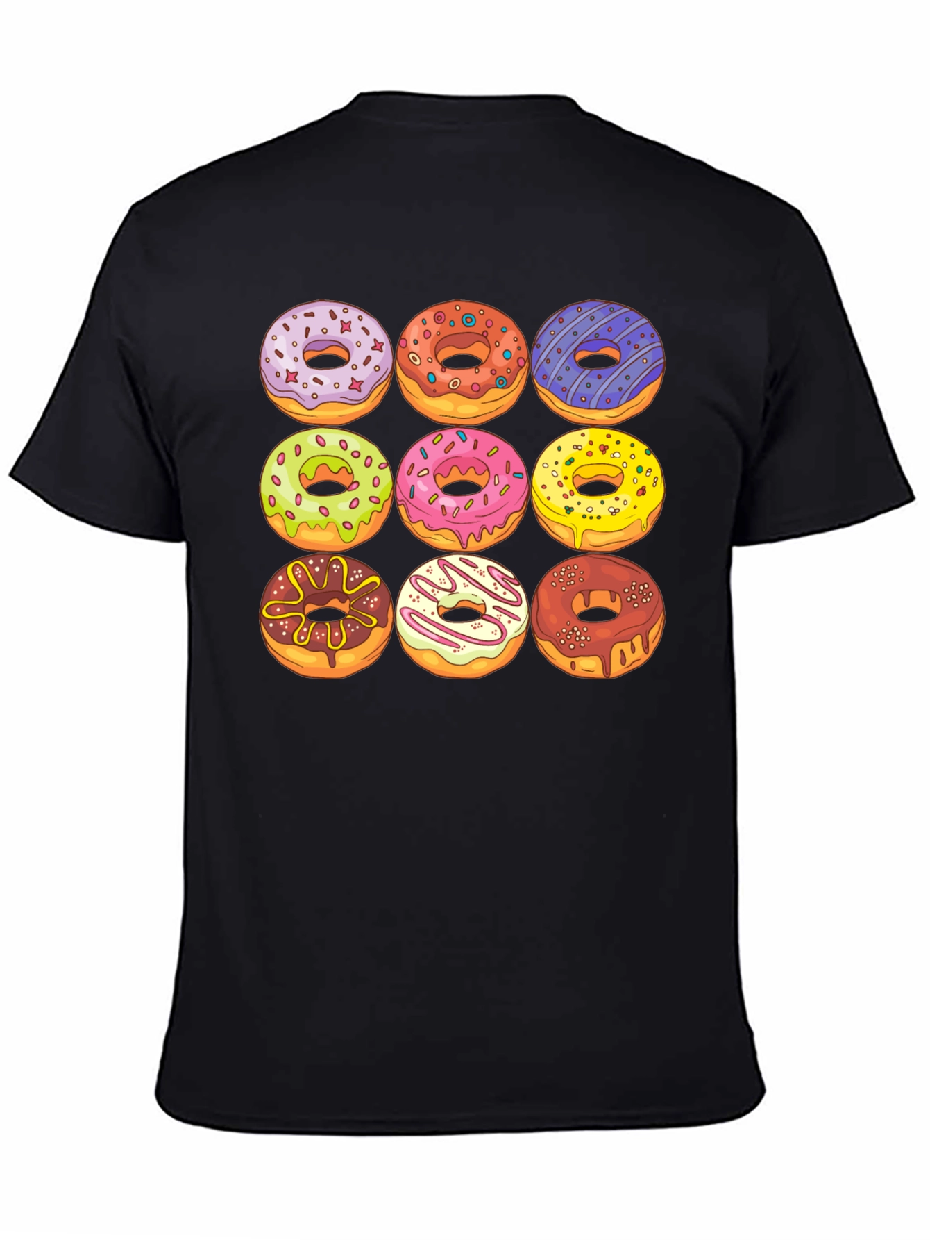 Donut Delight T-Shirt - Sweet Treat Design