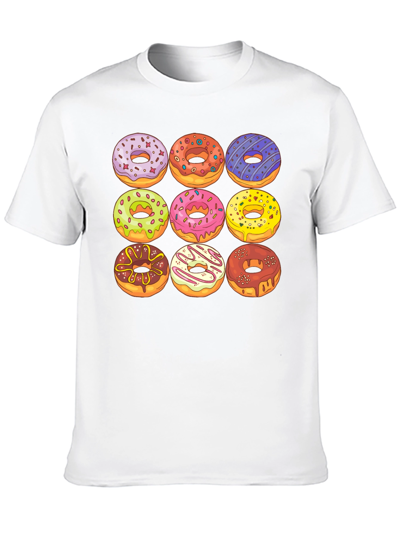 Donut Delight T-Shirt - Sweet Treat Design