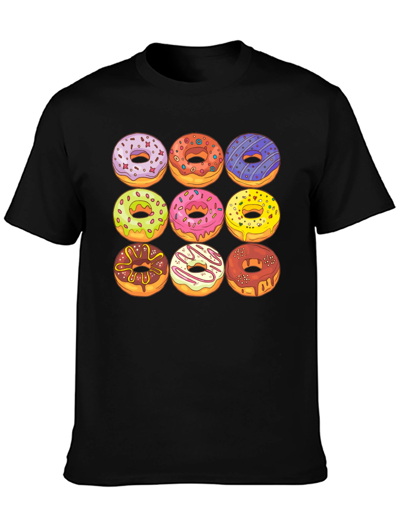 Donut Delight T-Shirt - Sweet Treat Design