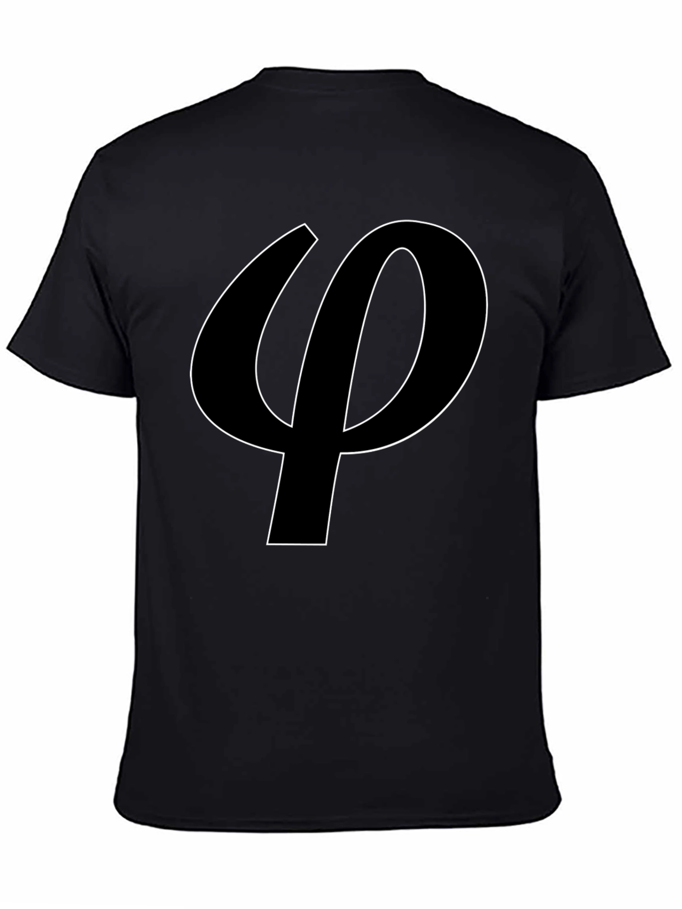 Phi Symbol T-Shirt - Sleek and Stylish