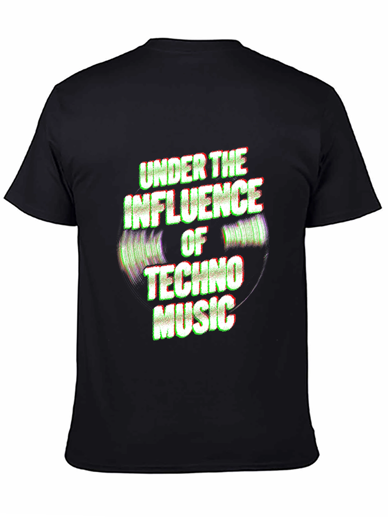 Techno Music Influence Graphic T-Shirt