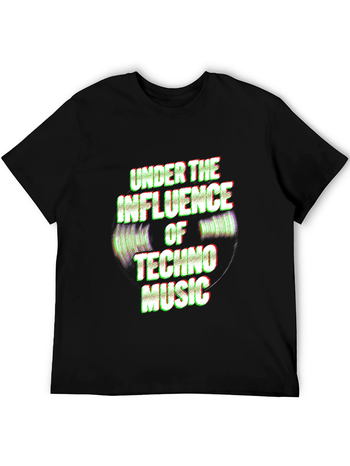 Techno Music Influence Graphic T-Shirt