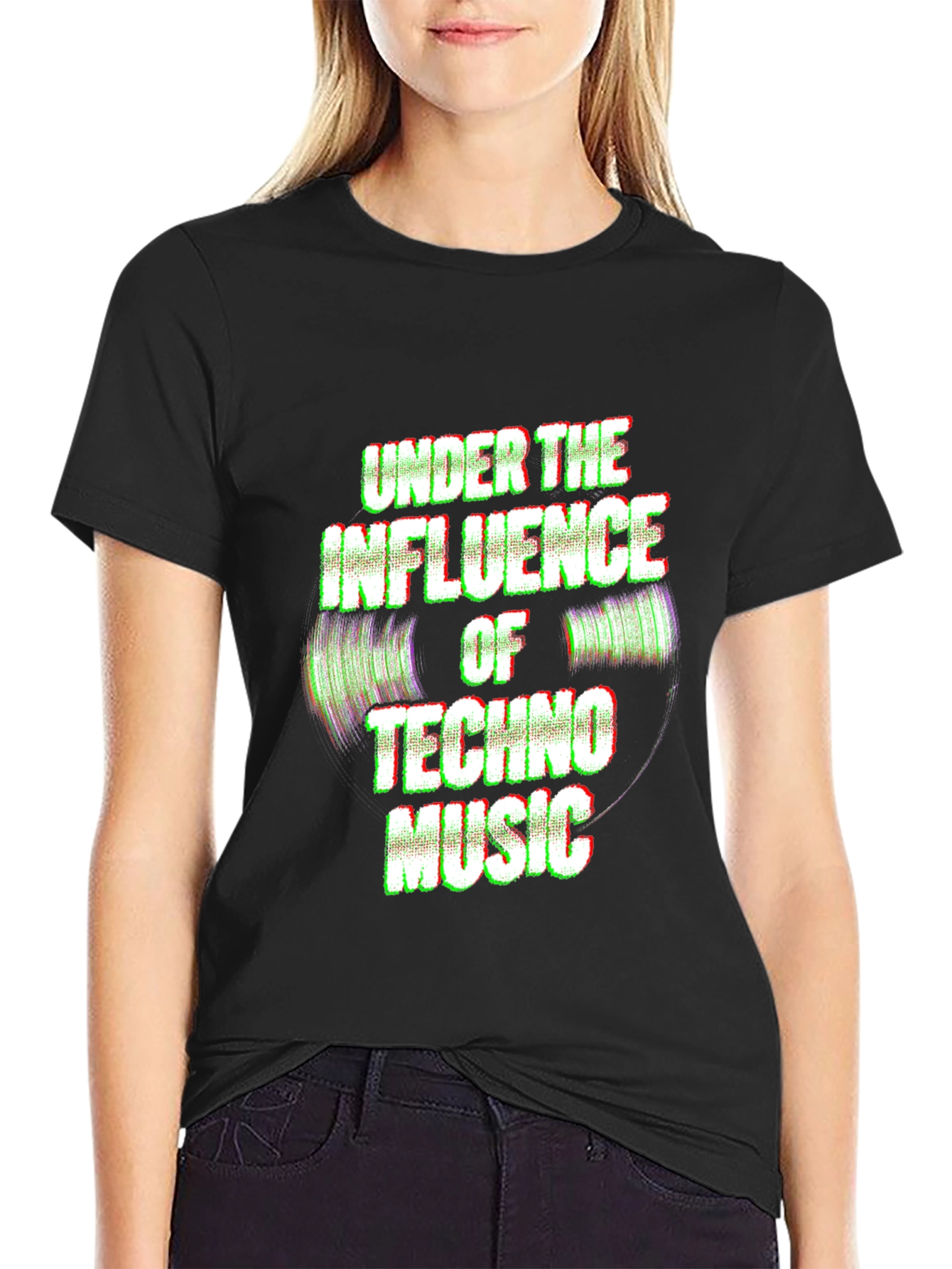 Techno Music Influence Graphic T-Shirt