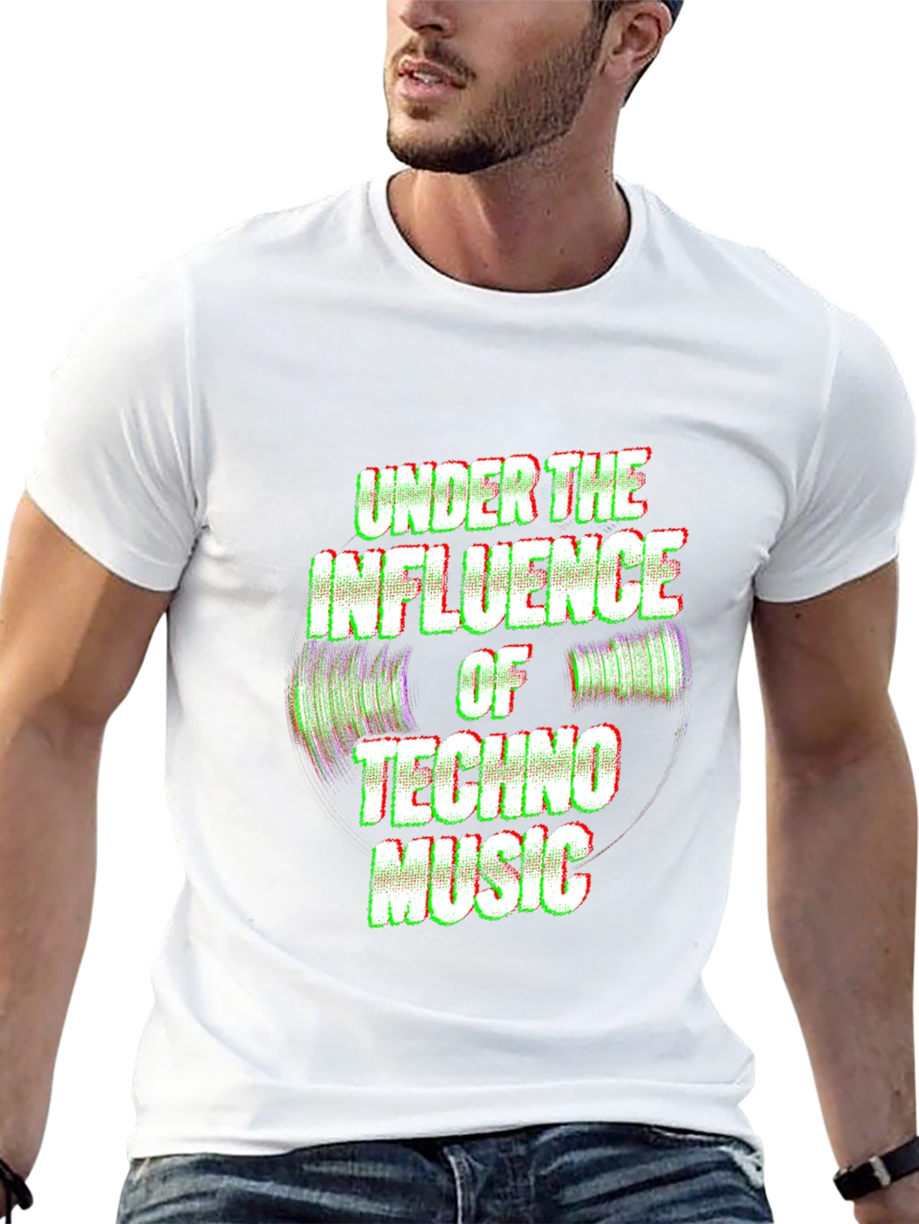 Techno Music Influence Graphic T-Shirt
