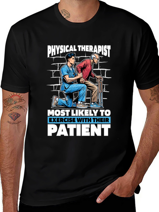 Physical Therapist Exercise With Patient T-Shirt