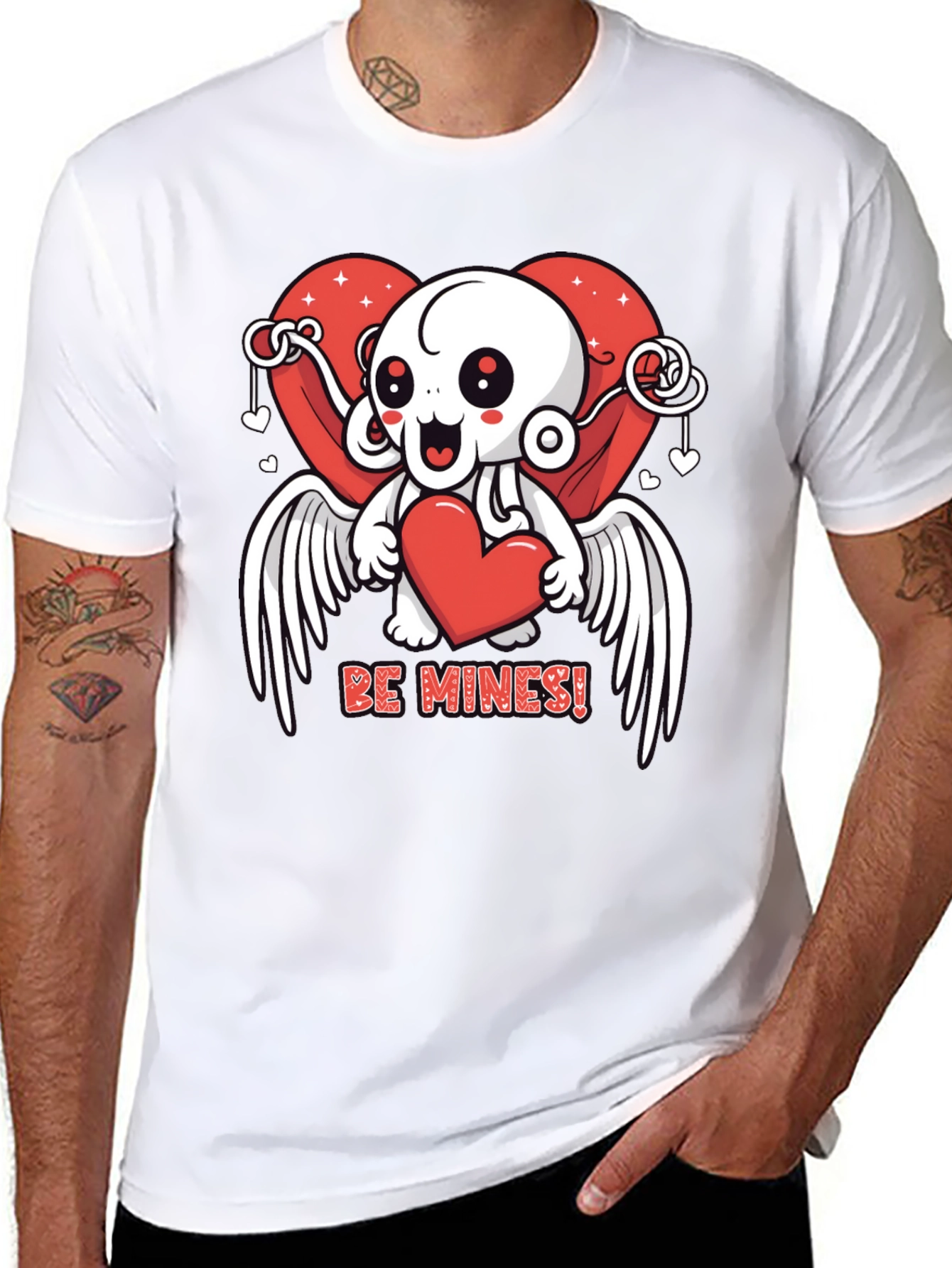 Be Mines! Cute Octopus Valentines Day T-Shirt