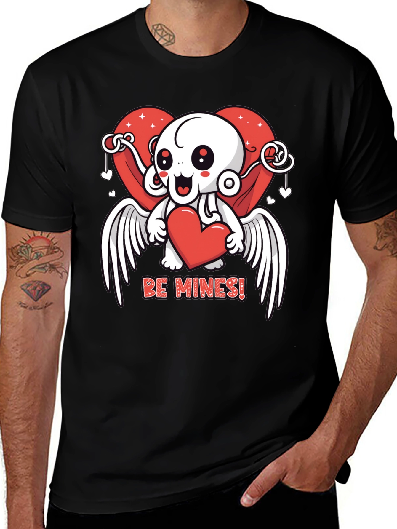 Be Mines! Cute Octopus Valentines Day T-Shirt