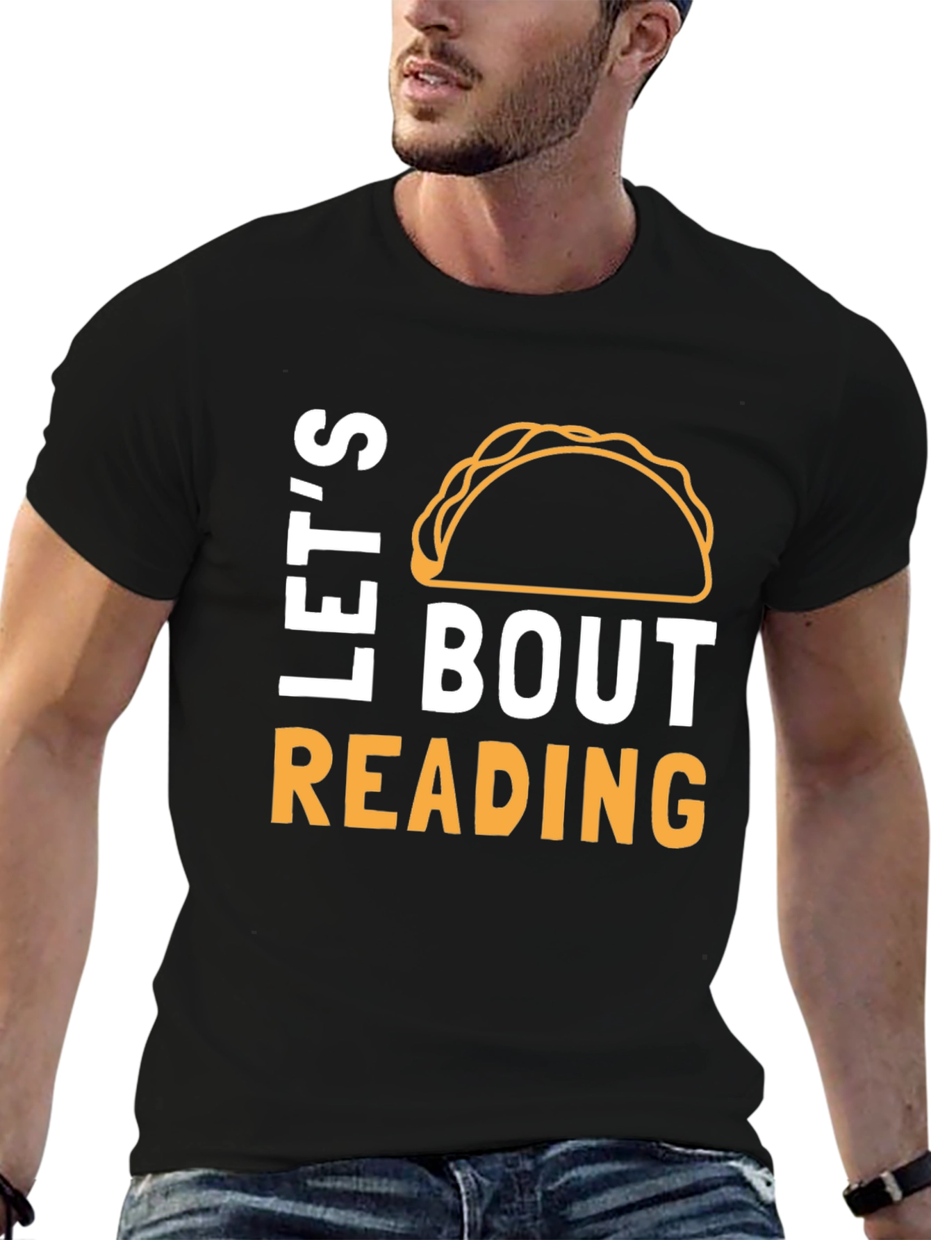 Lets Taco Bout Reading Funny T-Shirt