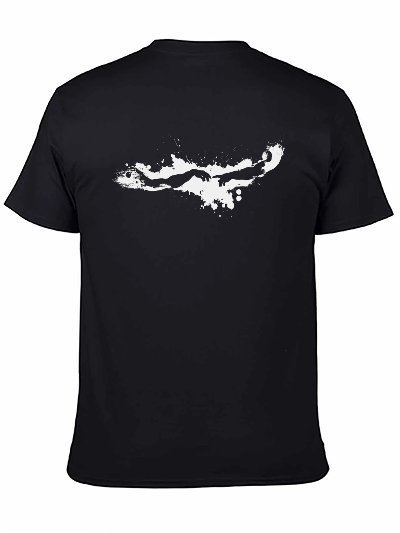Creation of Adam Graphic T-Shirt - Black