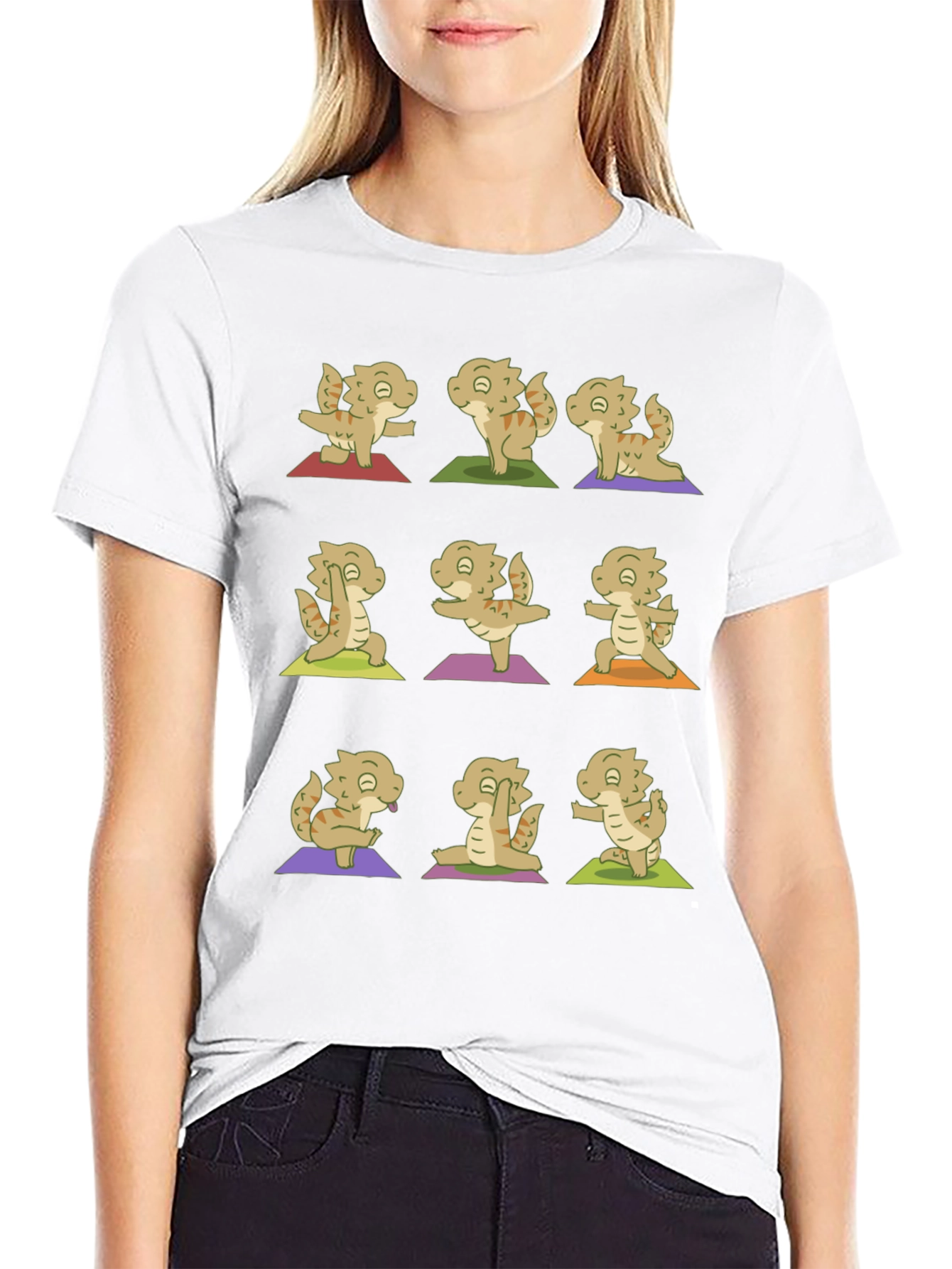 Yoga Bearded Dragon T-Shirt - Relax & Meditate!