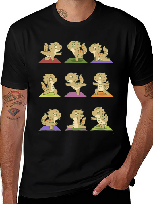 Yoga Bearded Dragon T-Shirt - Relax & Meditate!