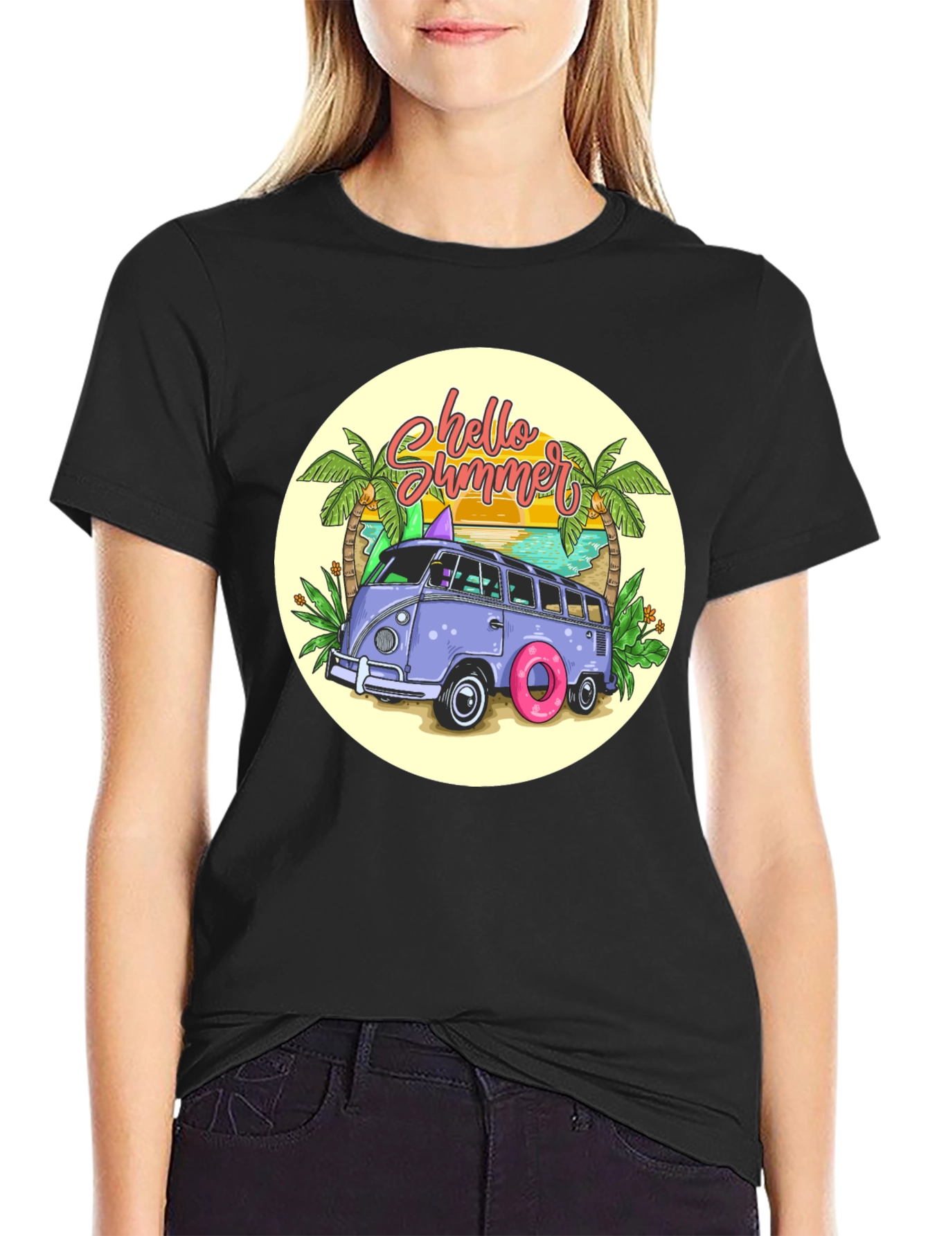 Summer Beach Van T-Shirt