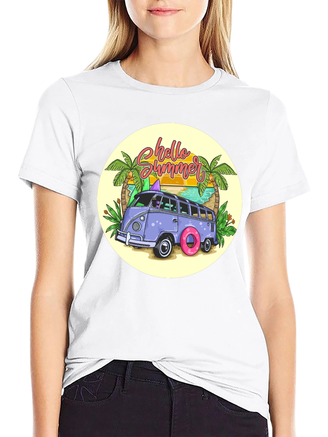 Summer Beach Van T-Shirt