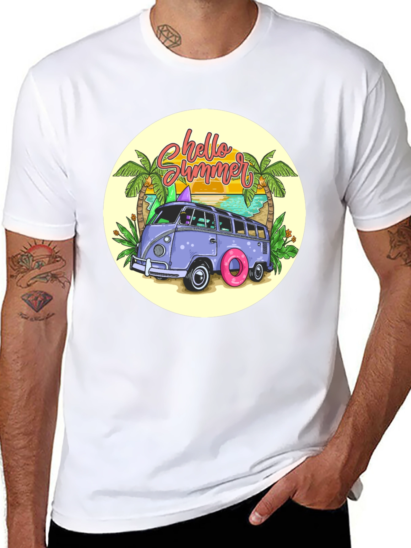 Summer Beach Van T-Shirt