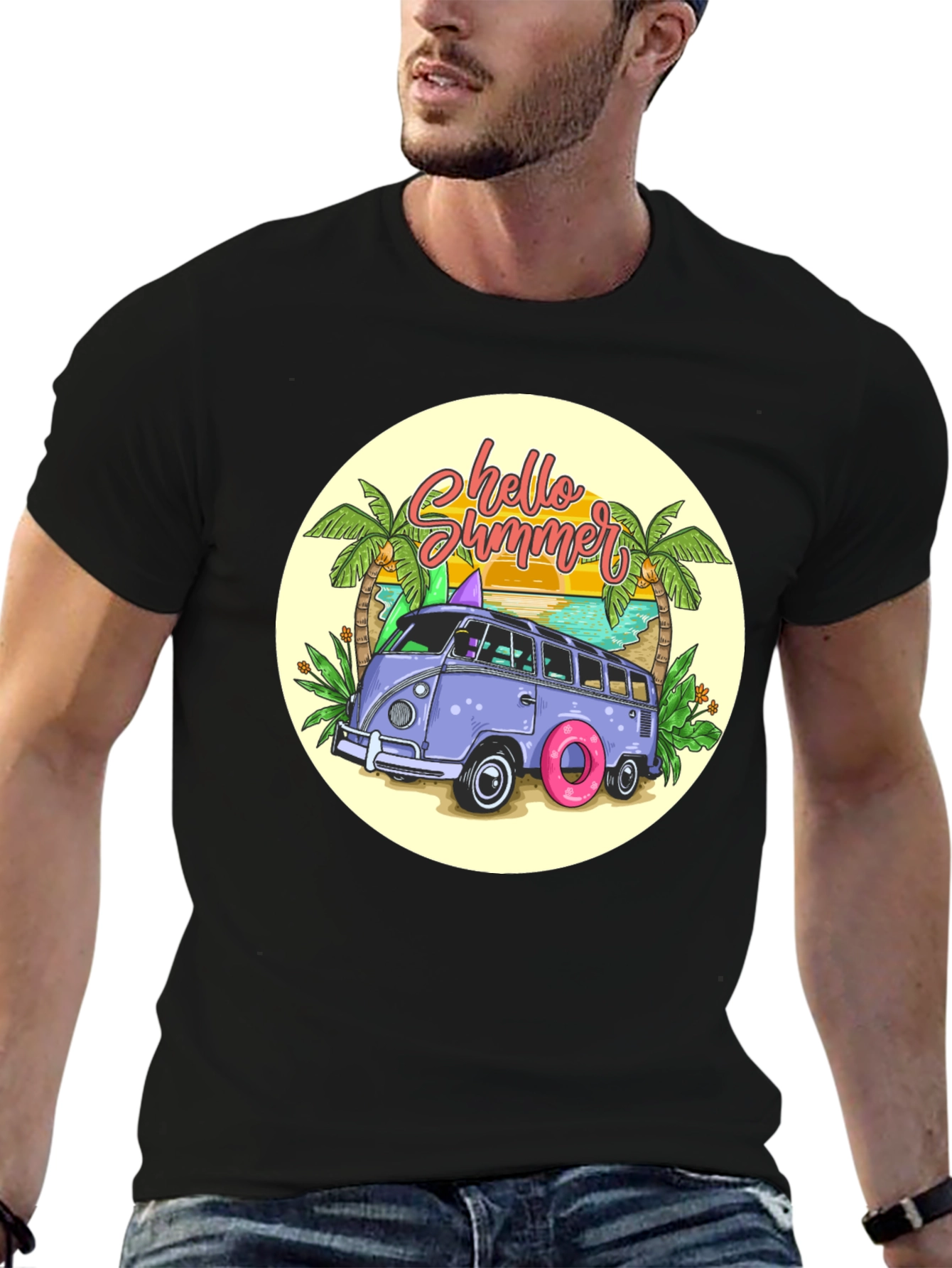 Summer Beach Van T-Shirt