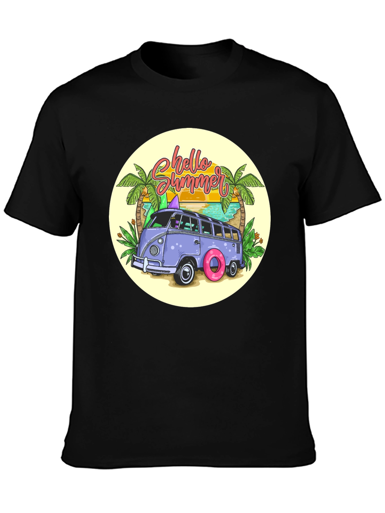 Summer Beach Van T-Shirt