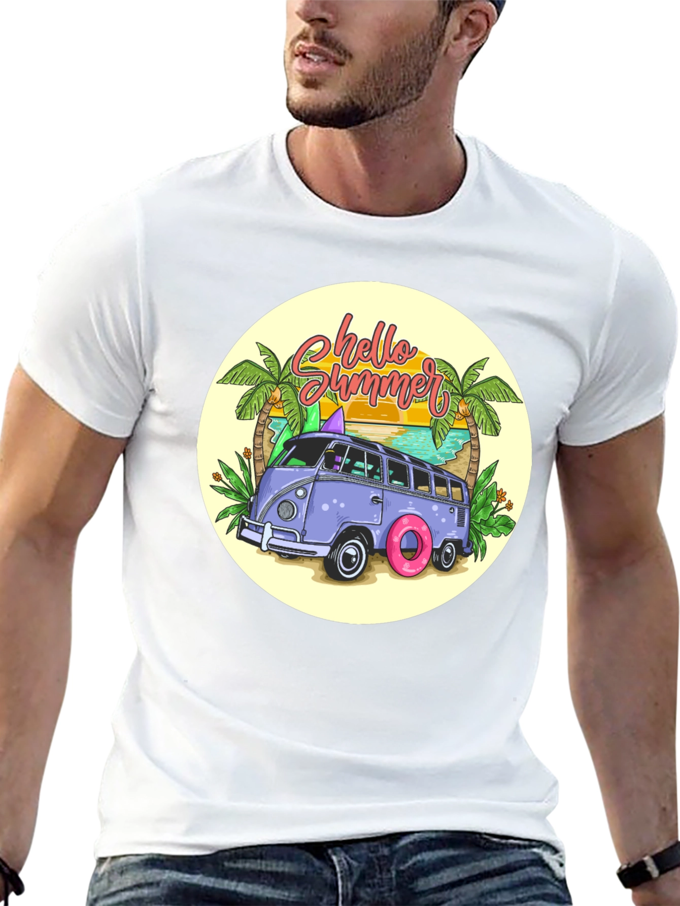 Summer Beach Van T-Shirt