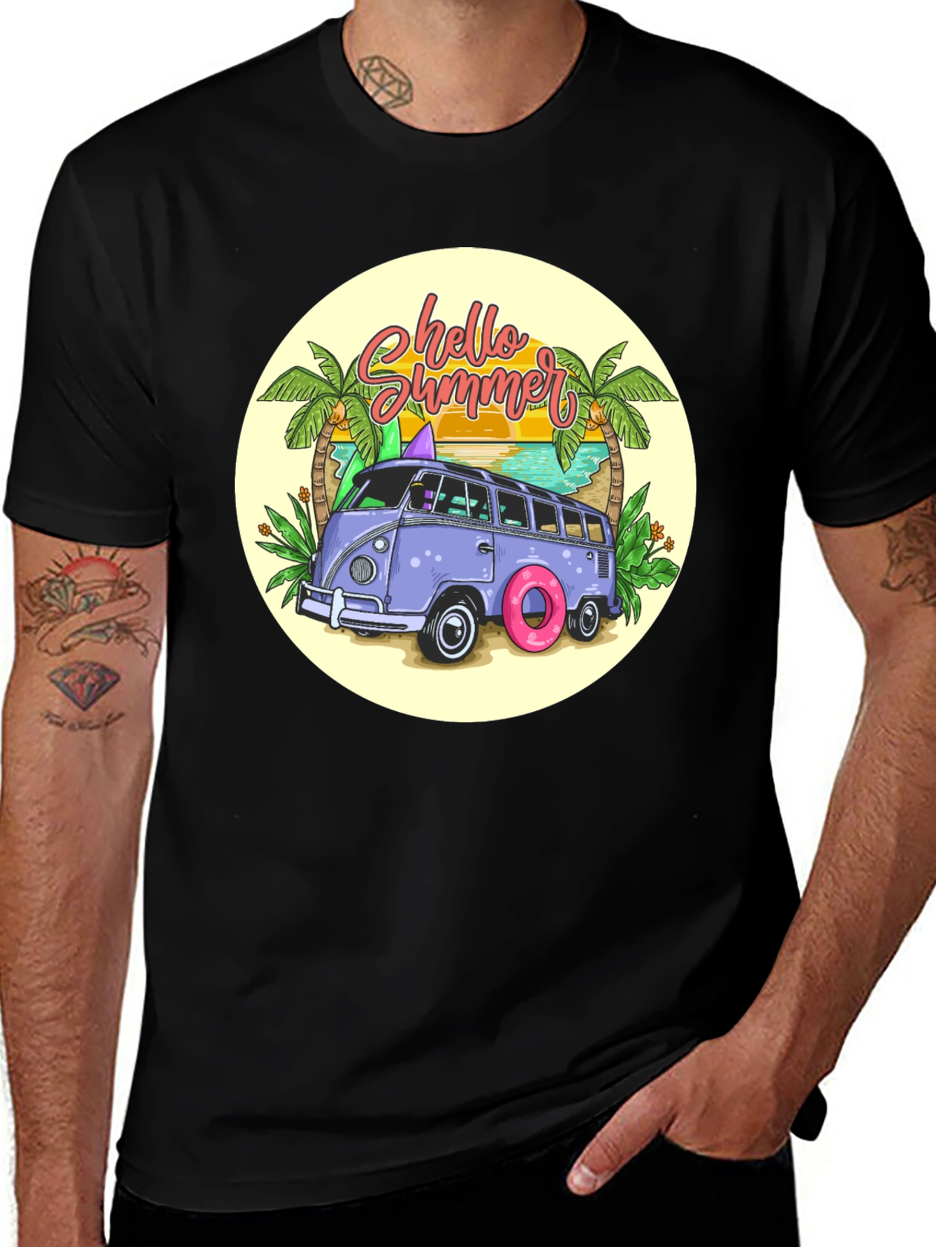 Summer Beach Van T-Shirt