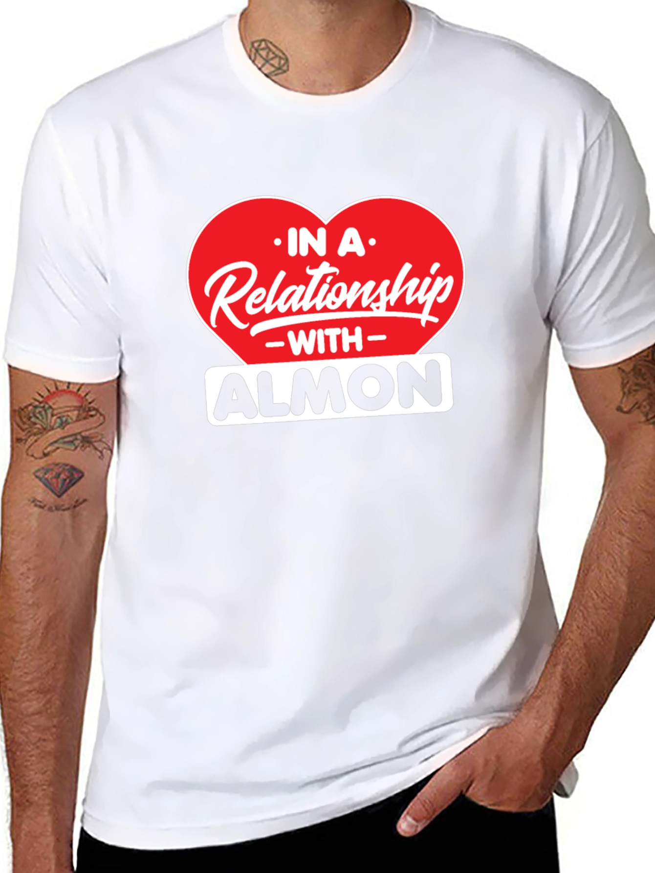 Relationship With Almond T-Shirt Funny Foodie Tee