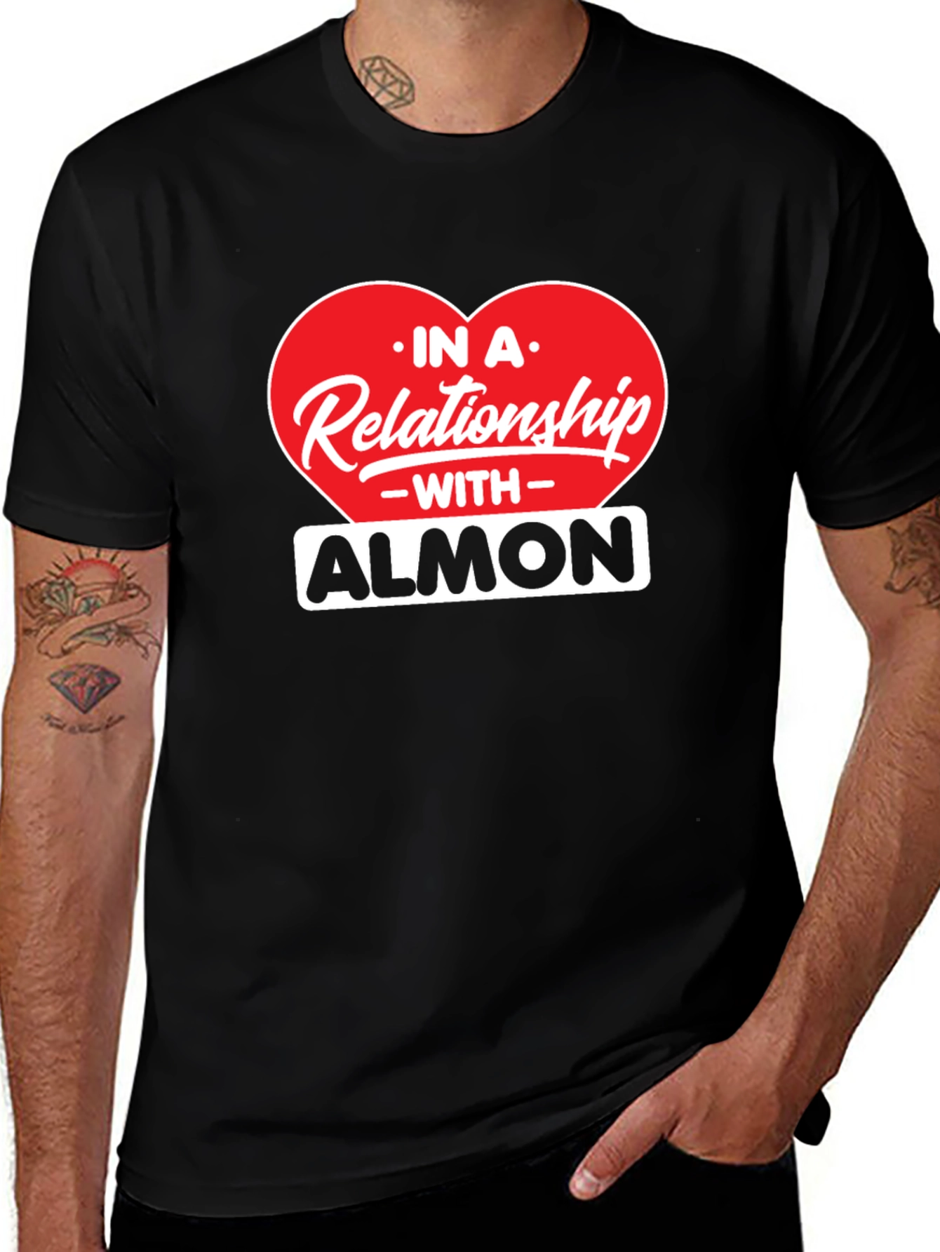 Relationship With Almond T-Shirt Funny Foodie Tee