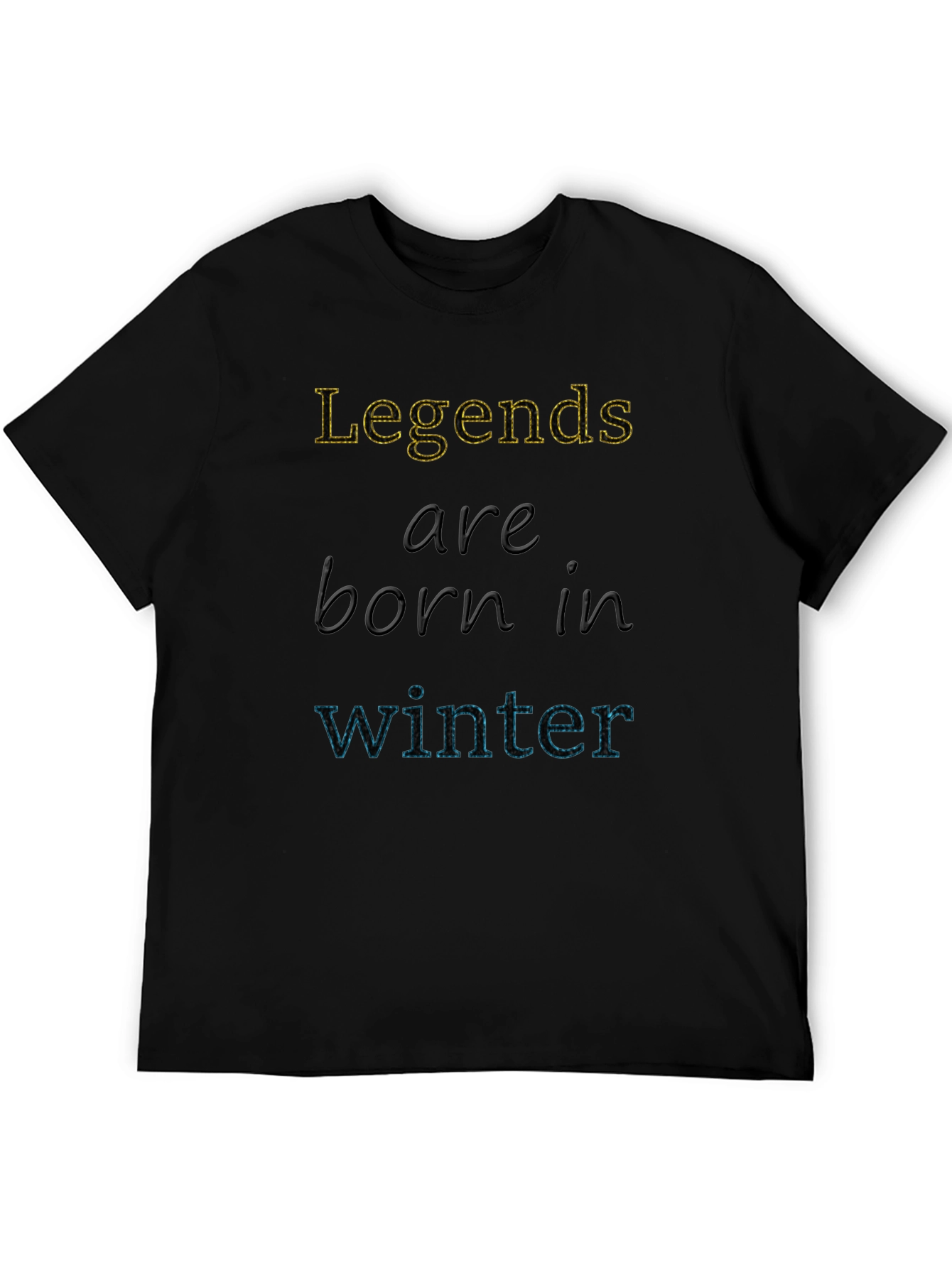 Legends Born in Winter Graphic Tee