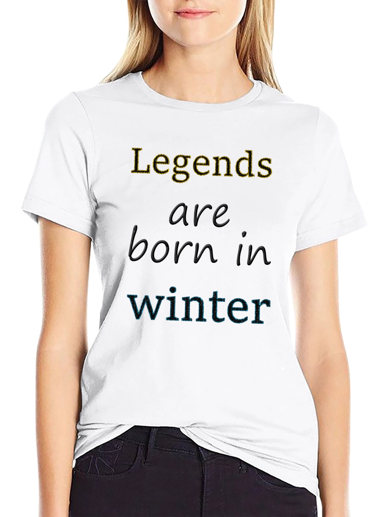 Legends Born in Winter Graphic Tee