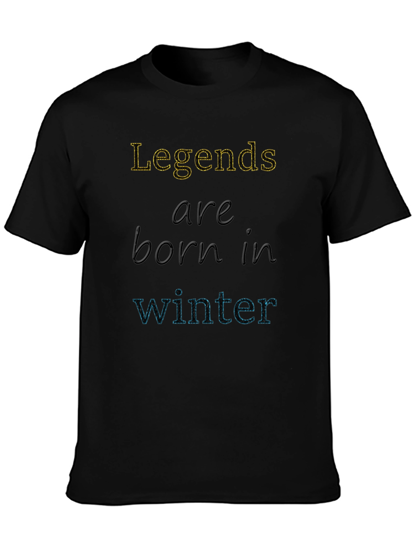 Legends Born in Winter Graphic Tee